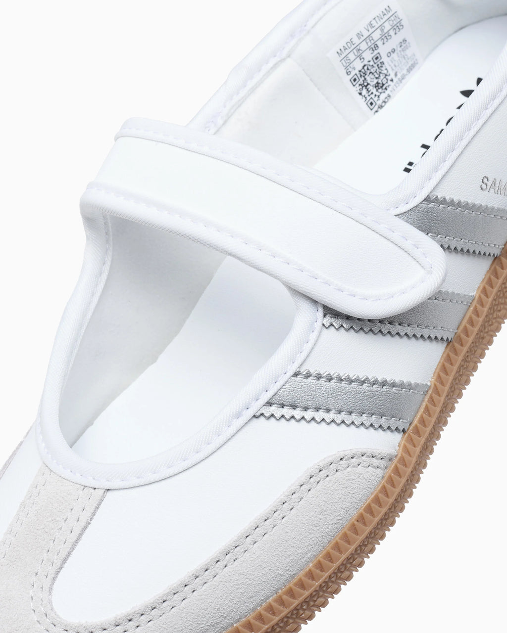 adidas Samba Jane Branco Prata Metálico (Feminino)
