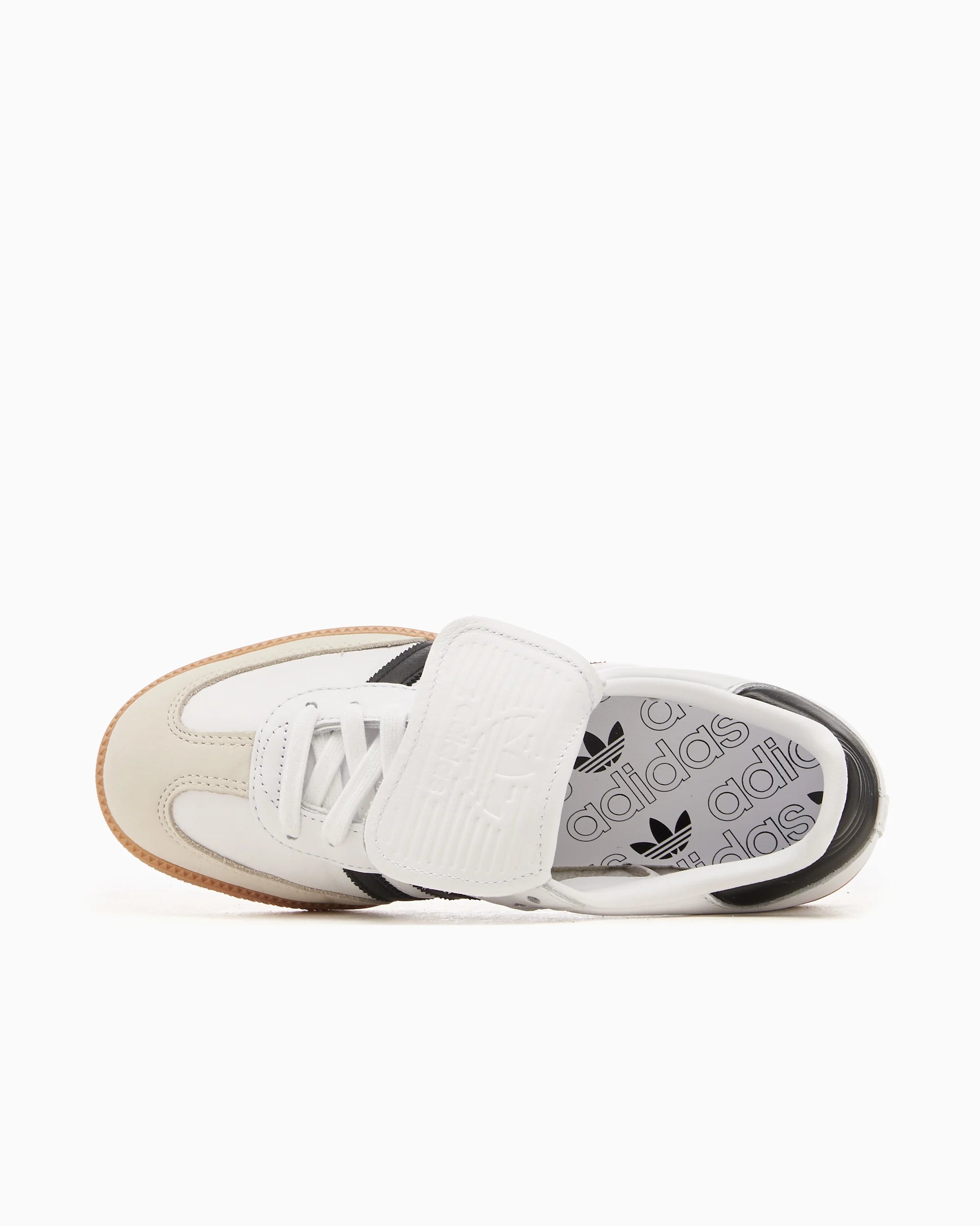 adidas Samba LT Branco Nuvem Preto Central Goma (Feminino)