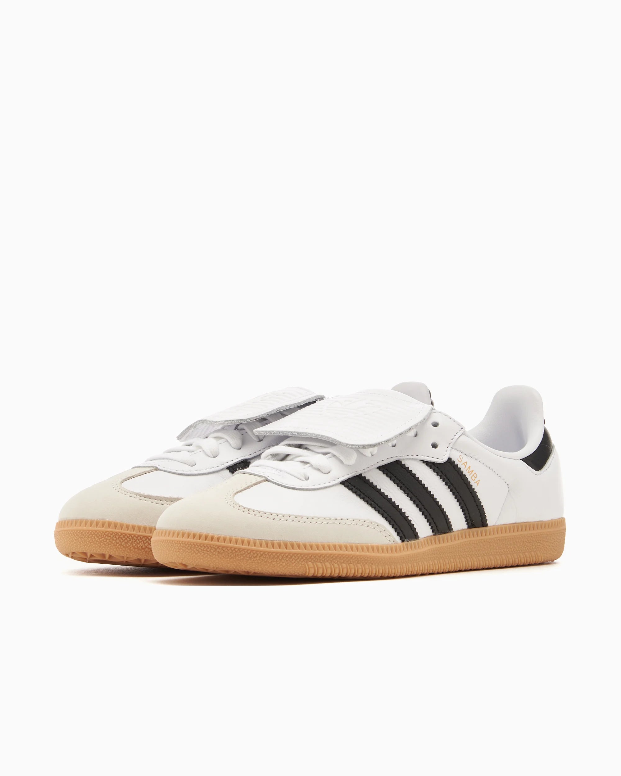 adidas Samba LT Branco Nuvem Preto Central Goma (Feminino)