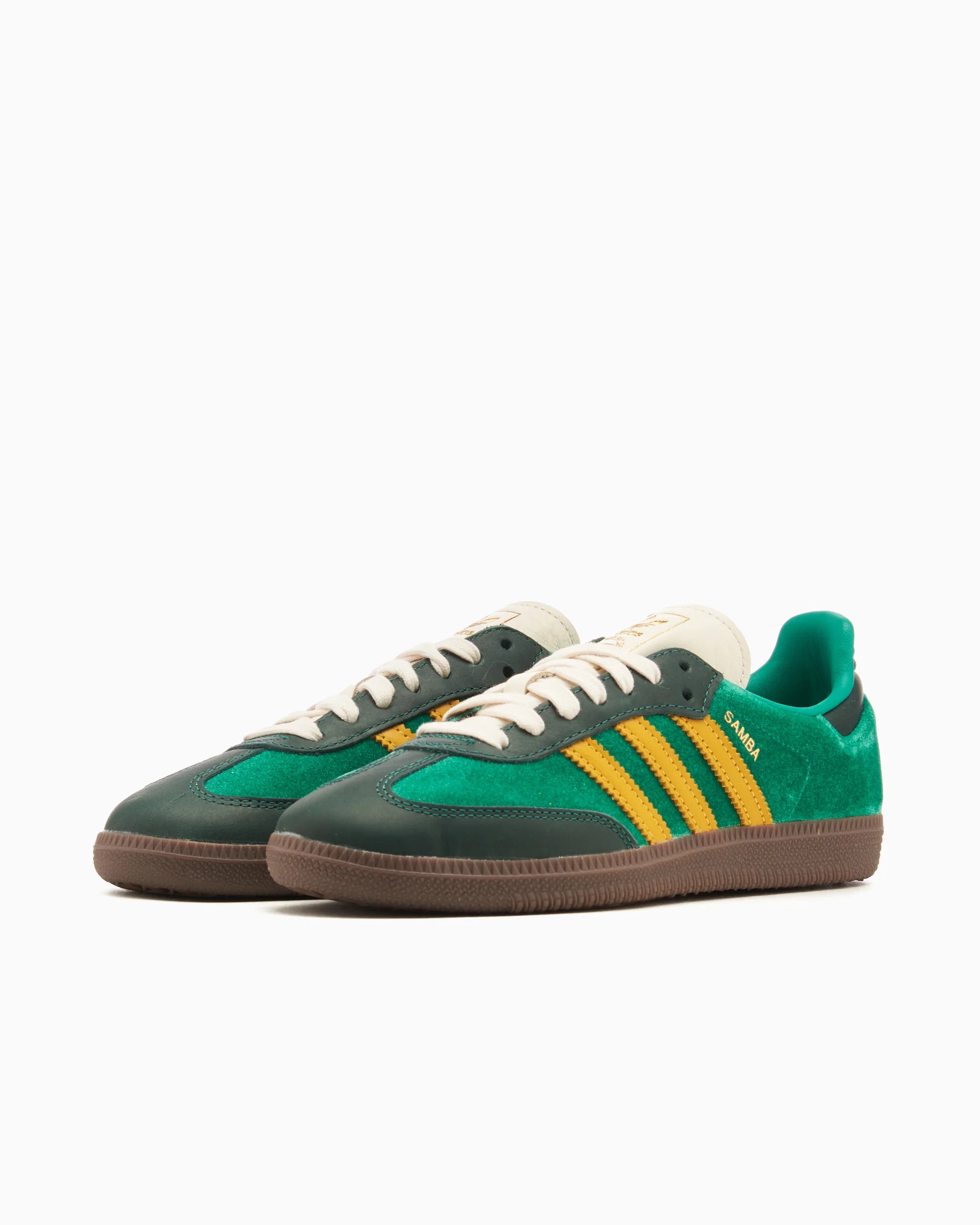 adidas Samba OG Court Green Preloved Yellow (Women's)