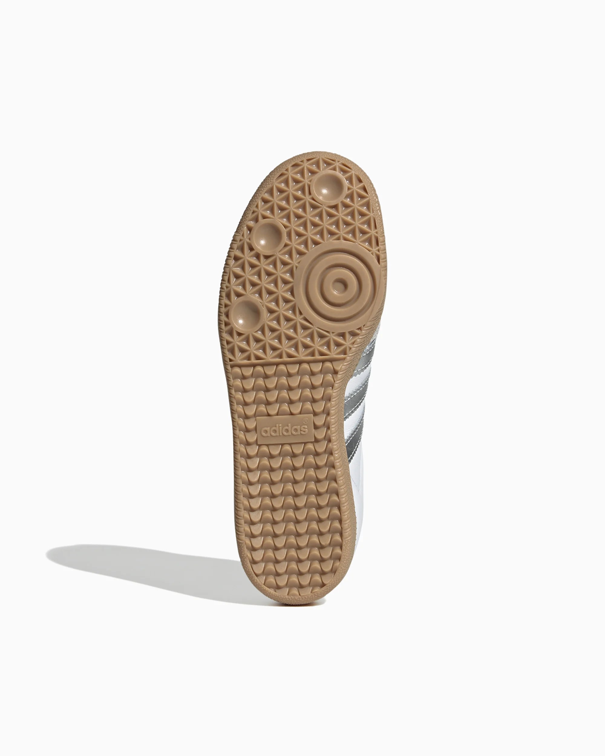 adidas Samba OG Branco Prata Cinza Metálico (Feminino)