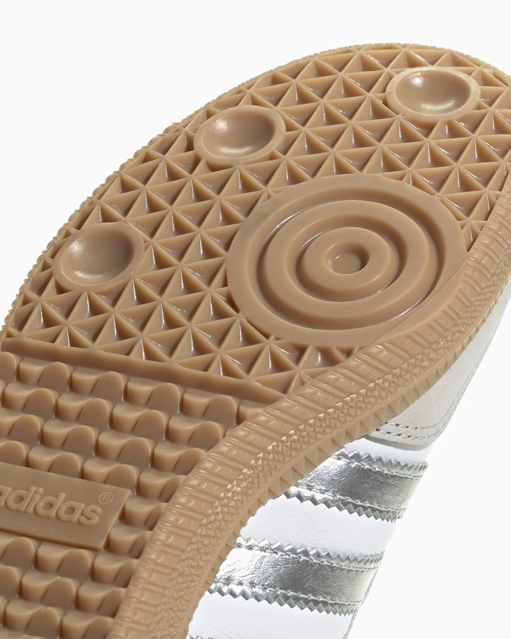 adidas Samba OG Branco Prata Cinza Metálico (Feminino)