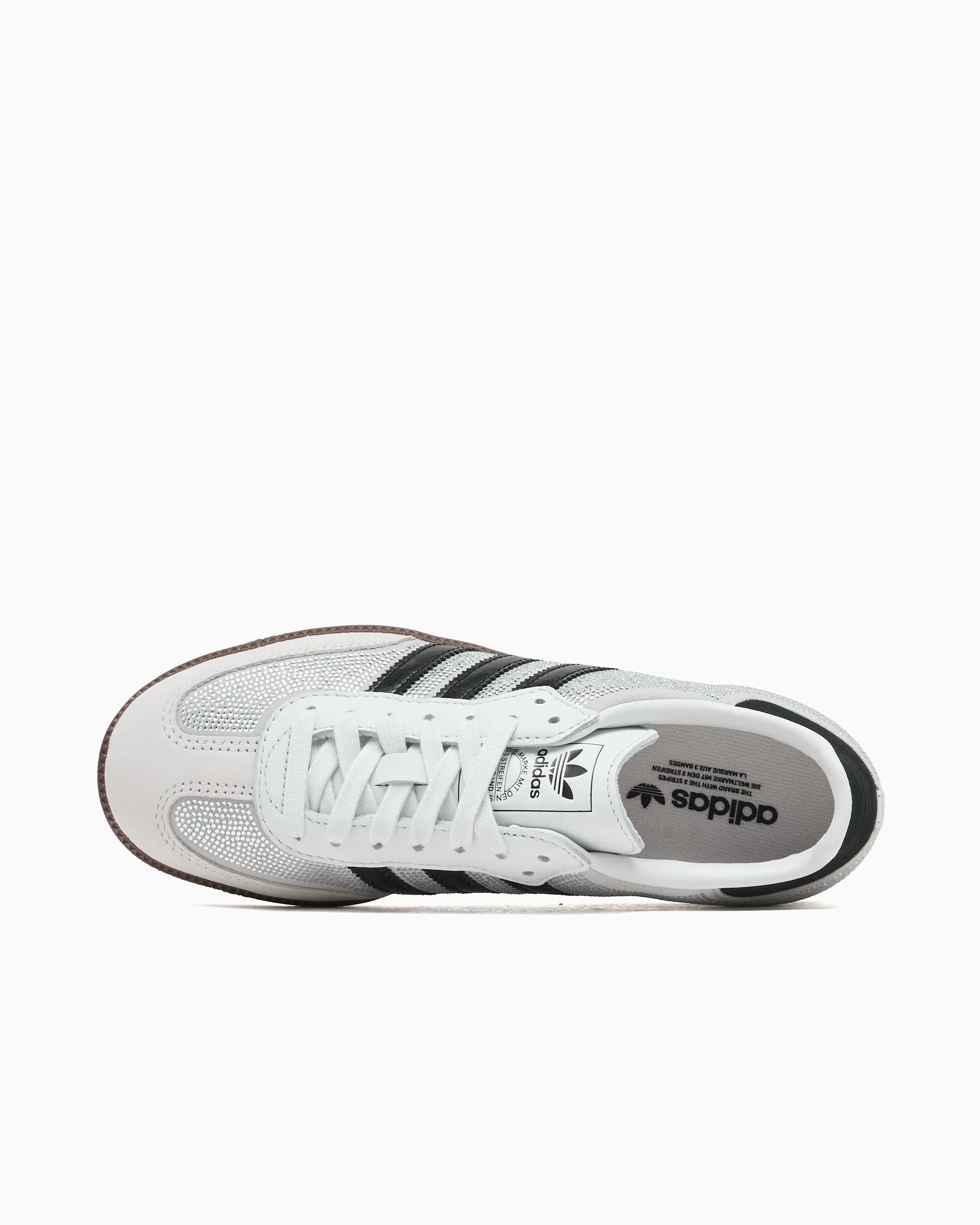 adidas Originals Women's Samba OG "Rhinestone Crystal White"