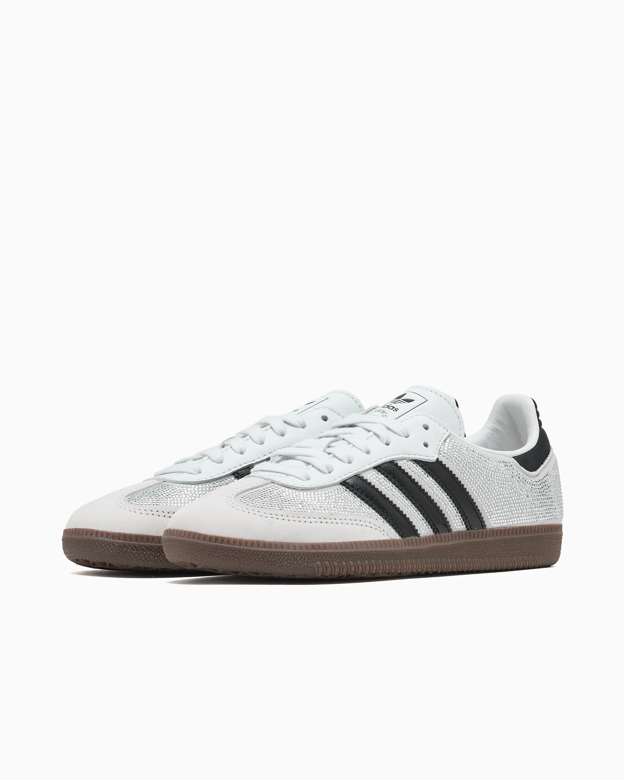 adidas Originals Women's Samba OG "Rhinestone Crystal White"