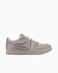 Air Jordan Women's 1 Low Method Of Make Satin Medium Grey