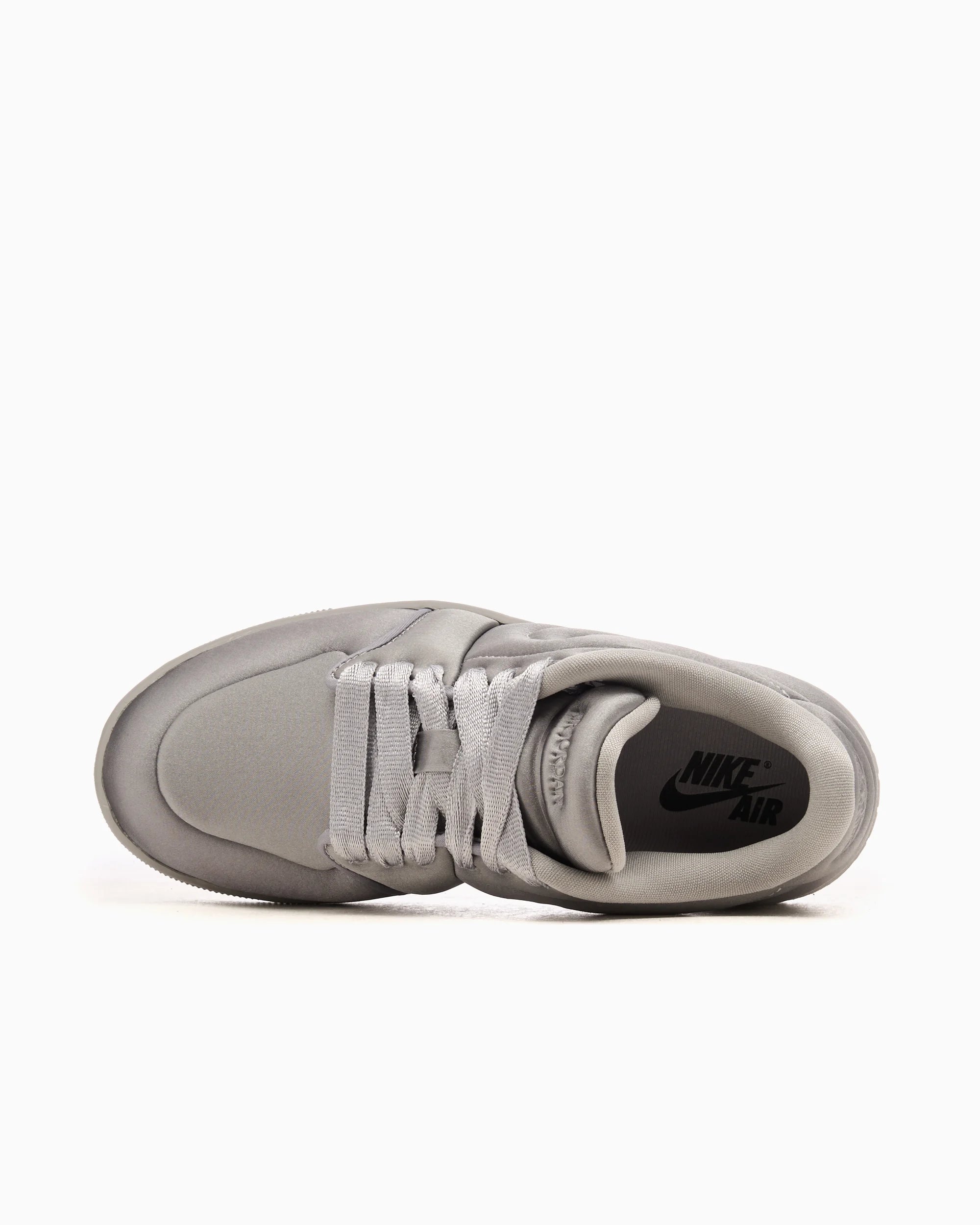 Air Jordan Women's 1 Low Method Of Make Satin Medium Grey