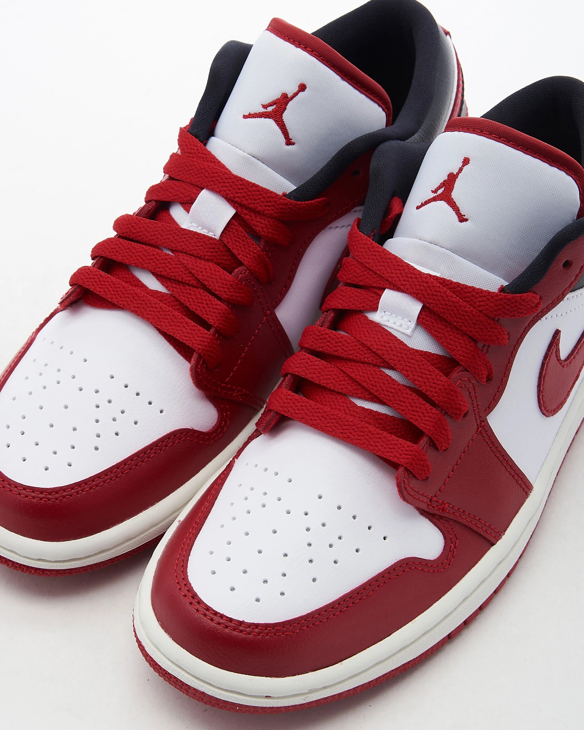 Air Jordan Women's 1 Low Reverse Black Toe