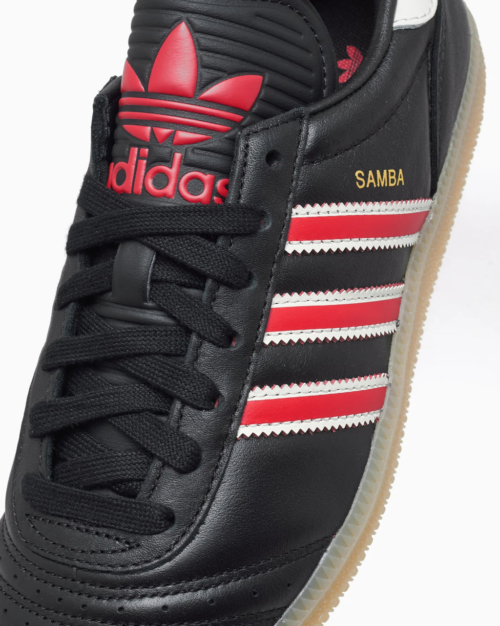 adidas Samba JP Black Red Gum