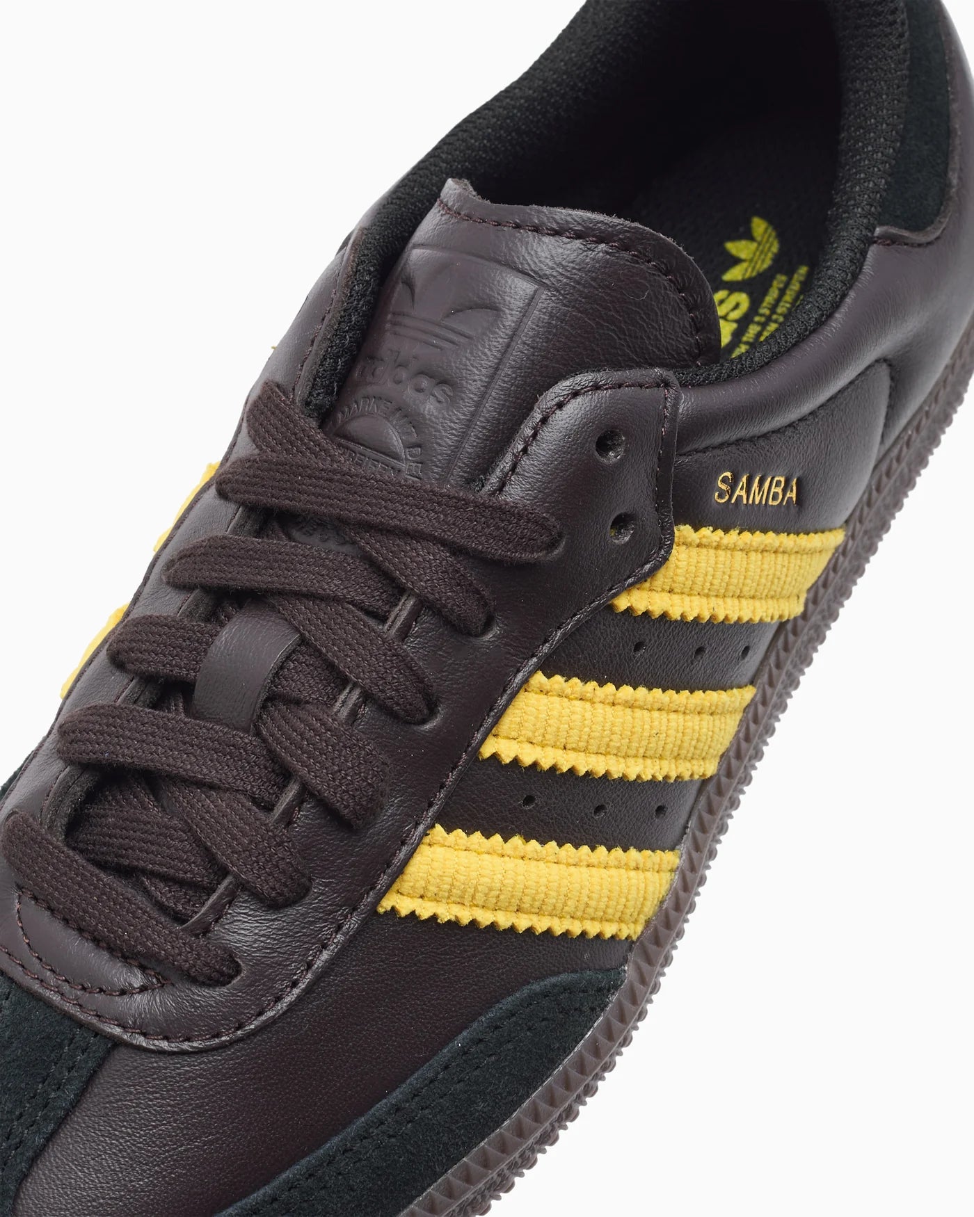 adidas Samba OG Aurora Coffee EQT Yellow