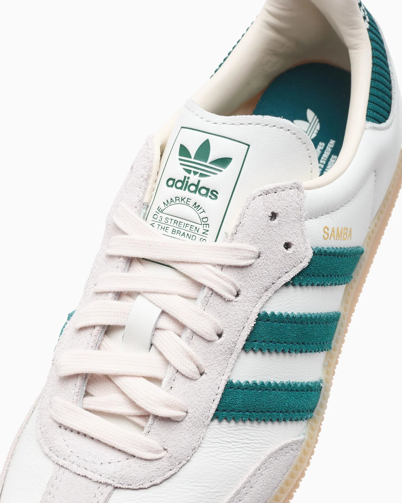 adidas Samba OG White Collegiate Green Gum