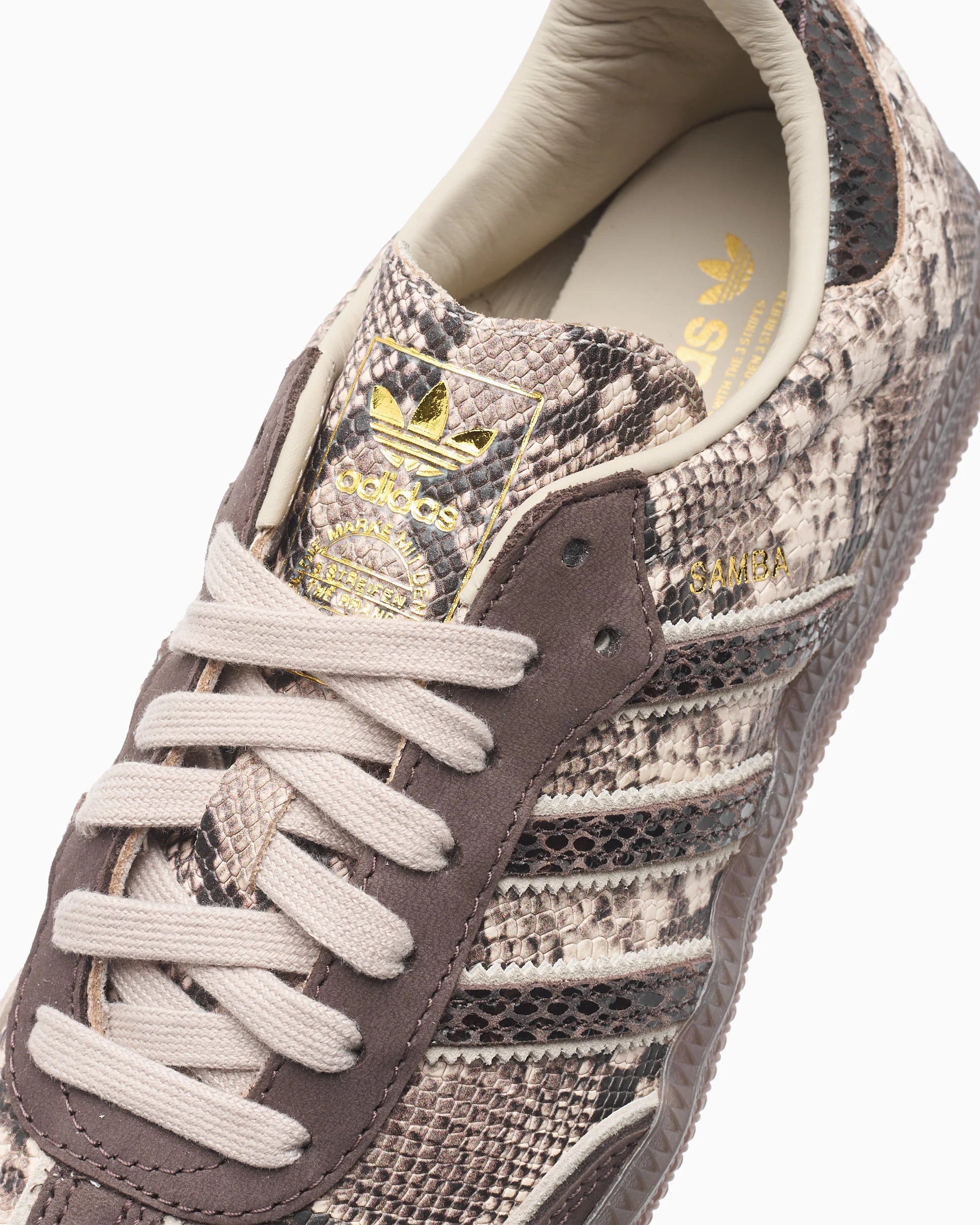 Adidas Samba OG Brown Khaki Snakeskin