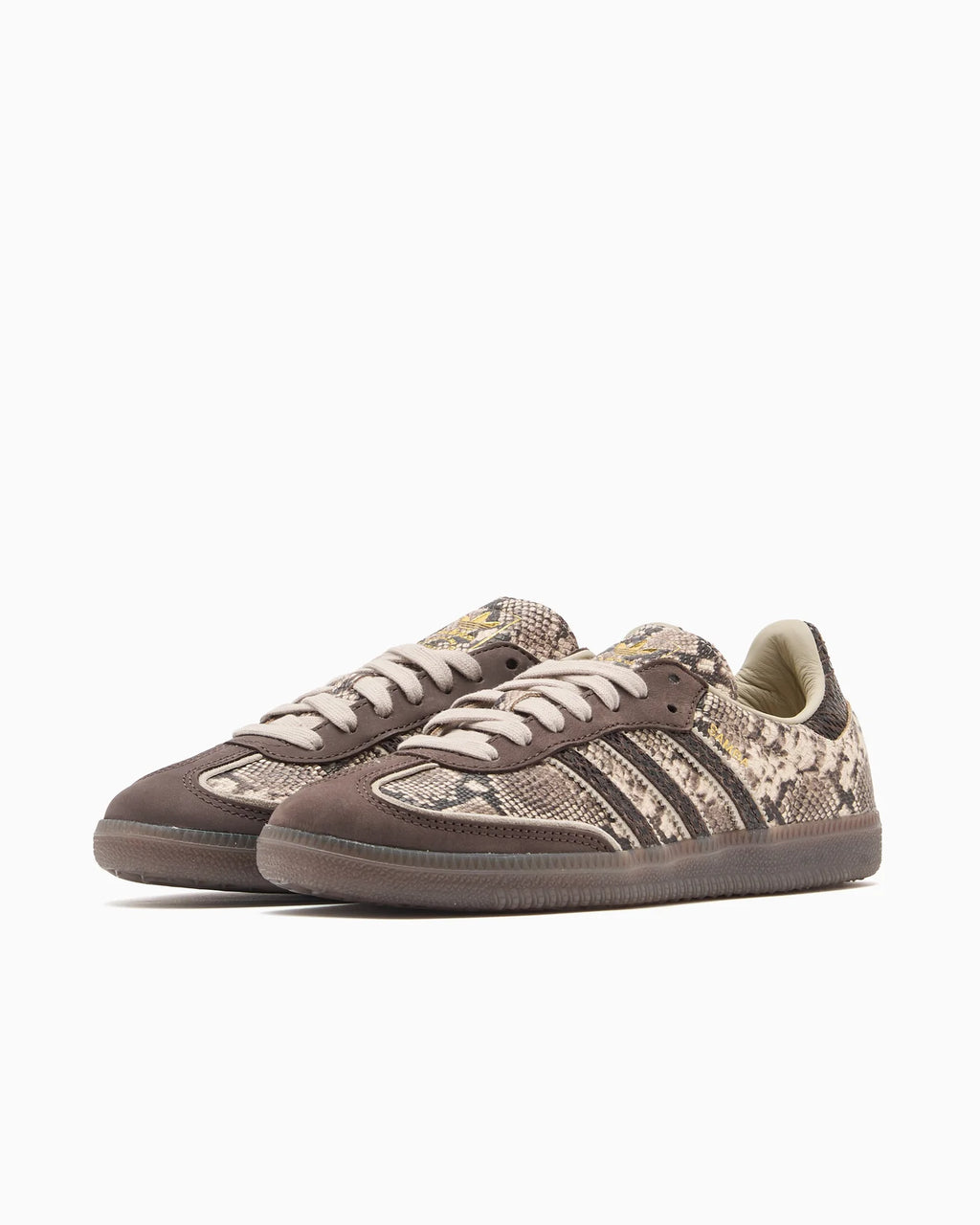 Adidas Samba OG Brown Khaki Snakeskin