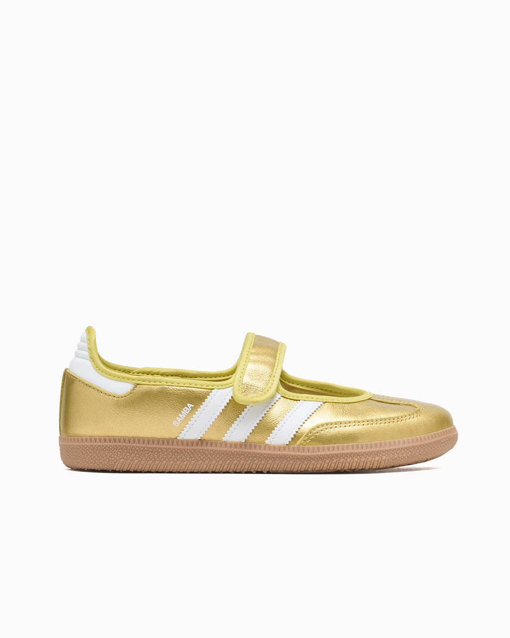 Adidas Samba Jane Gold Metallic White (Women's)