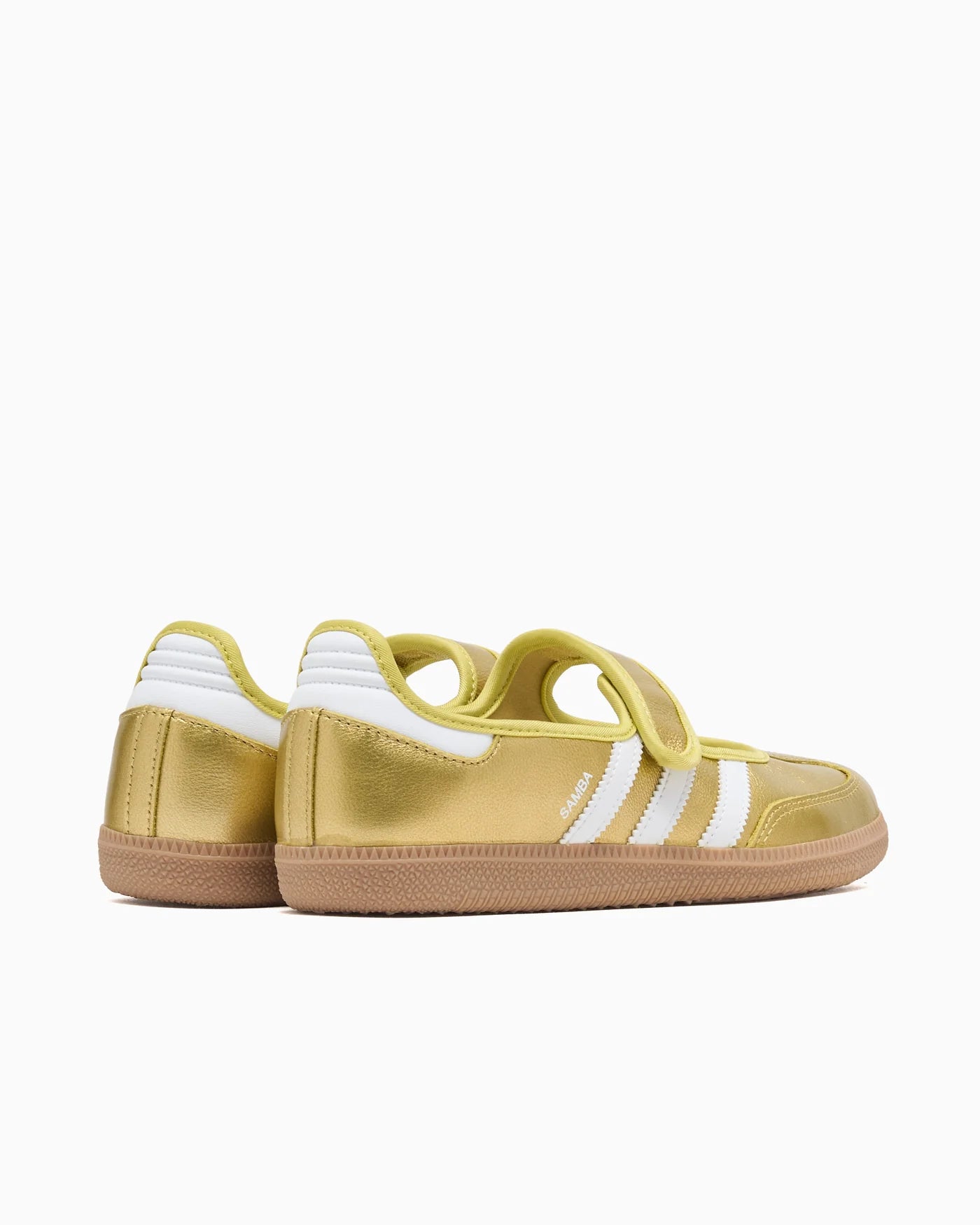 Adidas Samba Jane Gold Metallic White (Women's)
