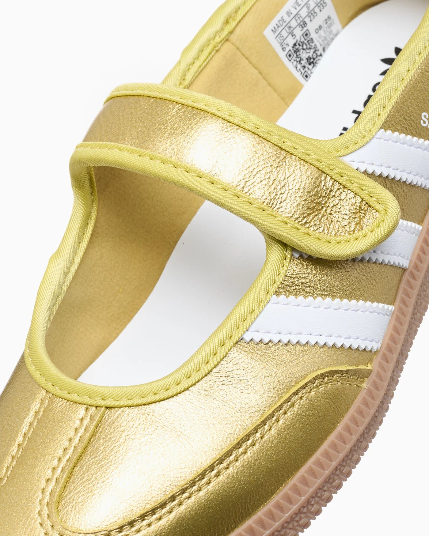 Adidas Samba Jane Gold Metallic White (Women's)