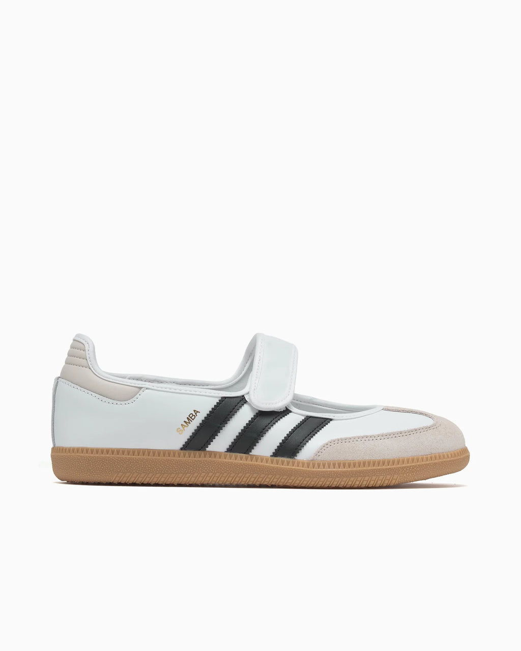 adidas Samba Jane Blanco Plateado Metálico (Mujer)