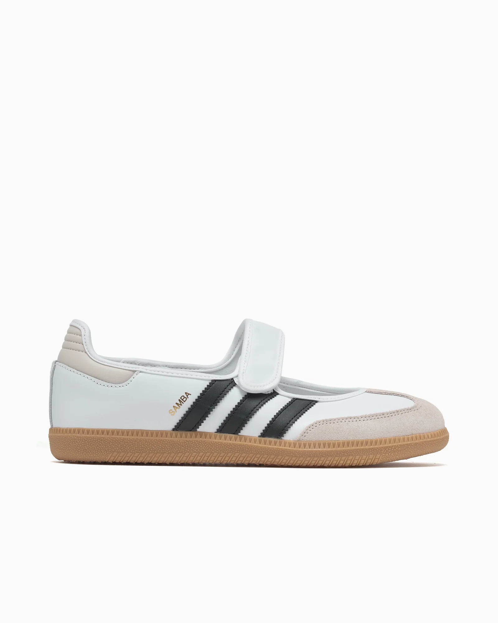 adidas Samba Jane Blanco Plateado Metálico (Mujer)