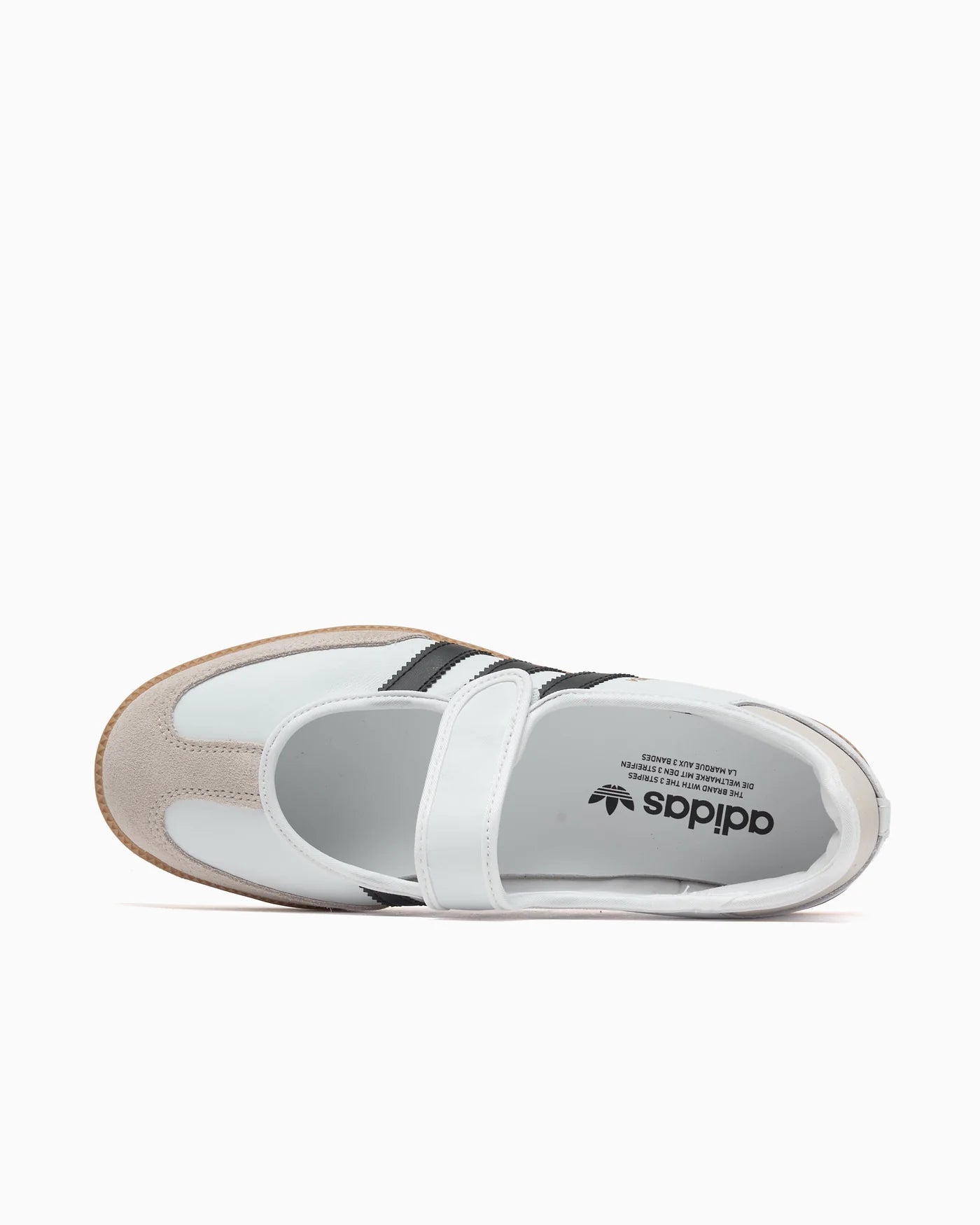 adidas Samba Jane Blanco Plateado Metálico (Mujer)