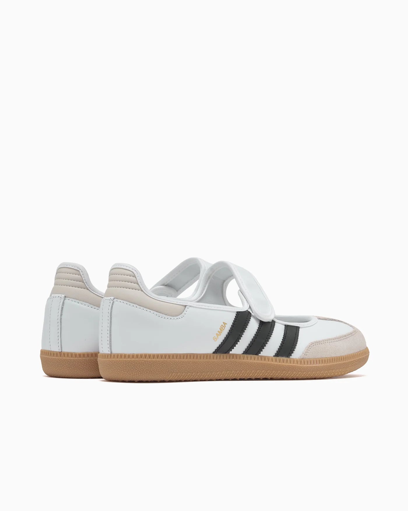 adidas Samba Jane Blanco Plateado Metálico (Mujer)