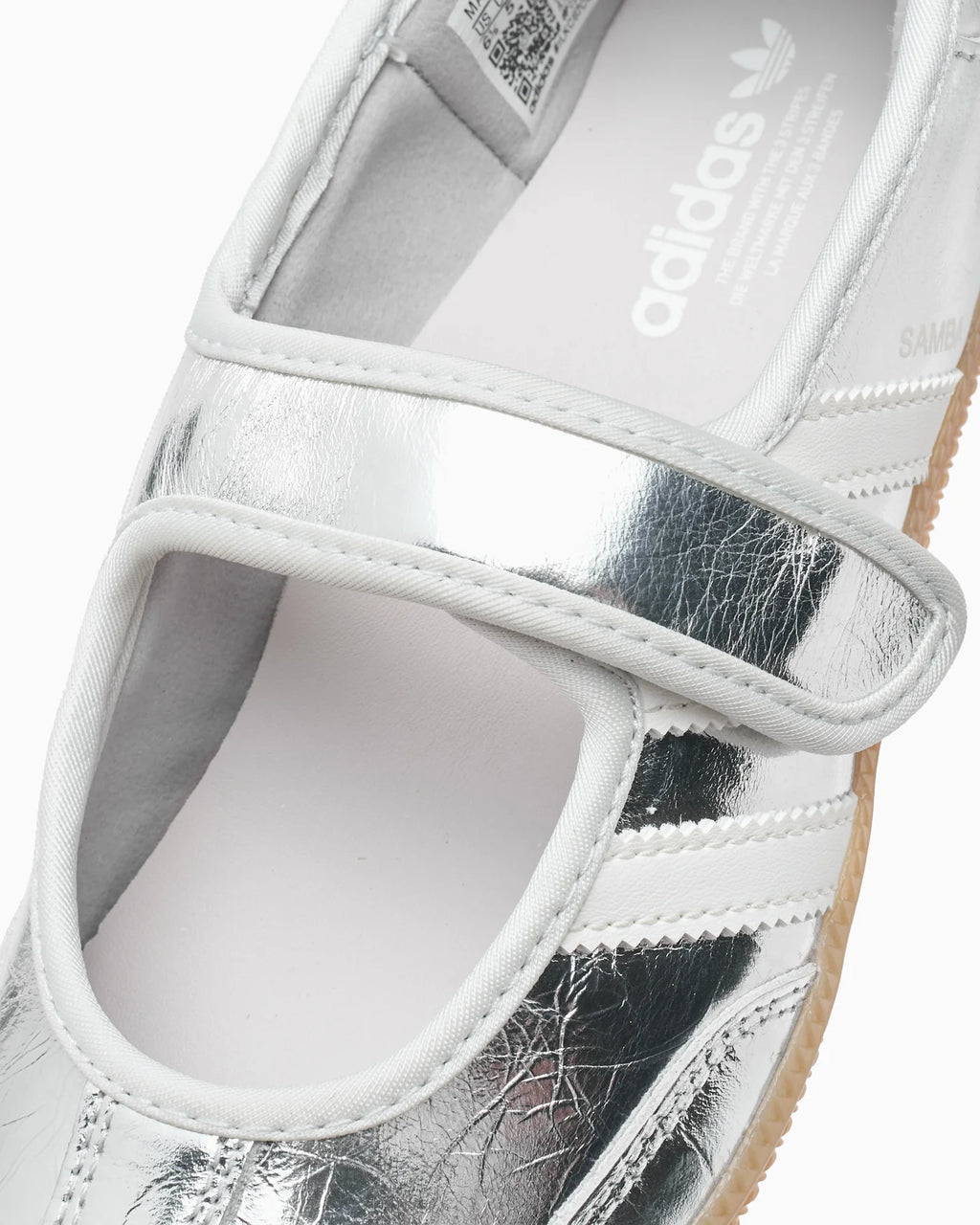 Adidas Samba Jane Silver Metallic Off White (Women's)