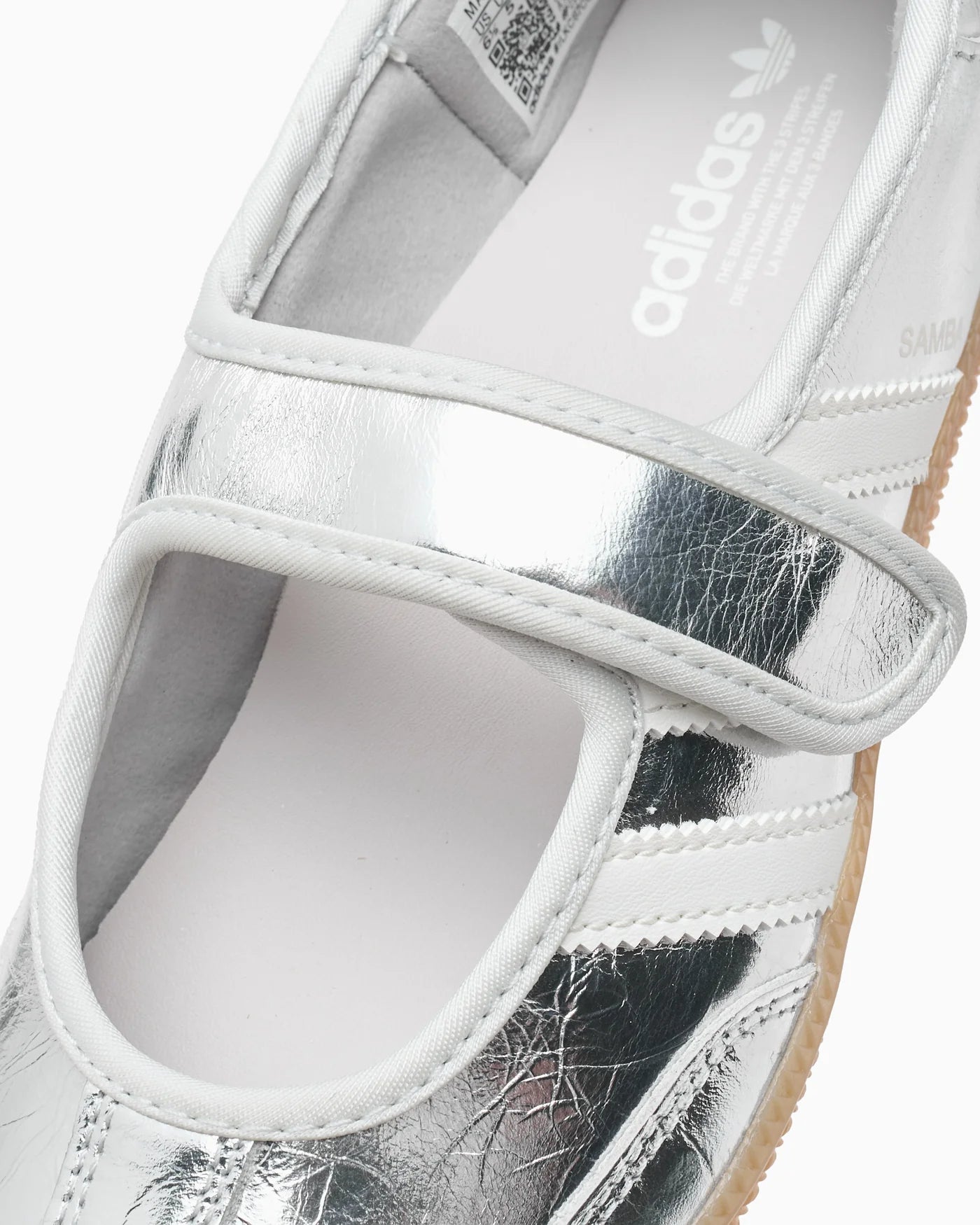 Adidas Samba Jane Silver Metallic Off White (Women's)