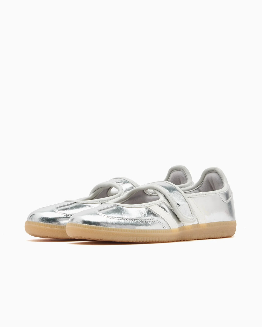 Adidas Samba Jane Silver Metallic Off White (Women's)
