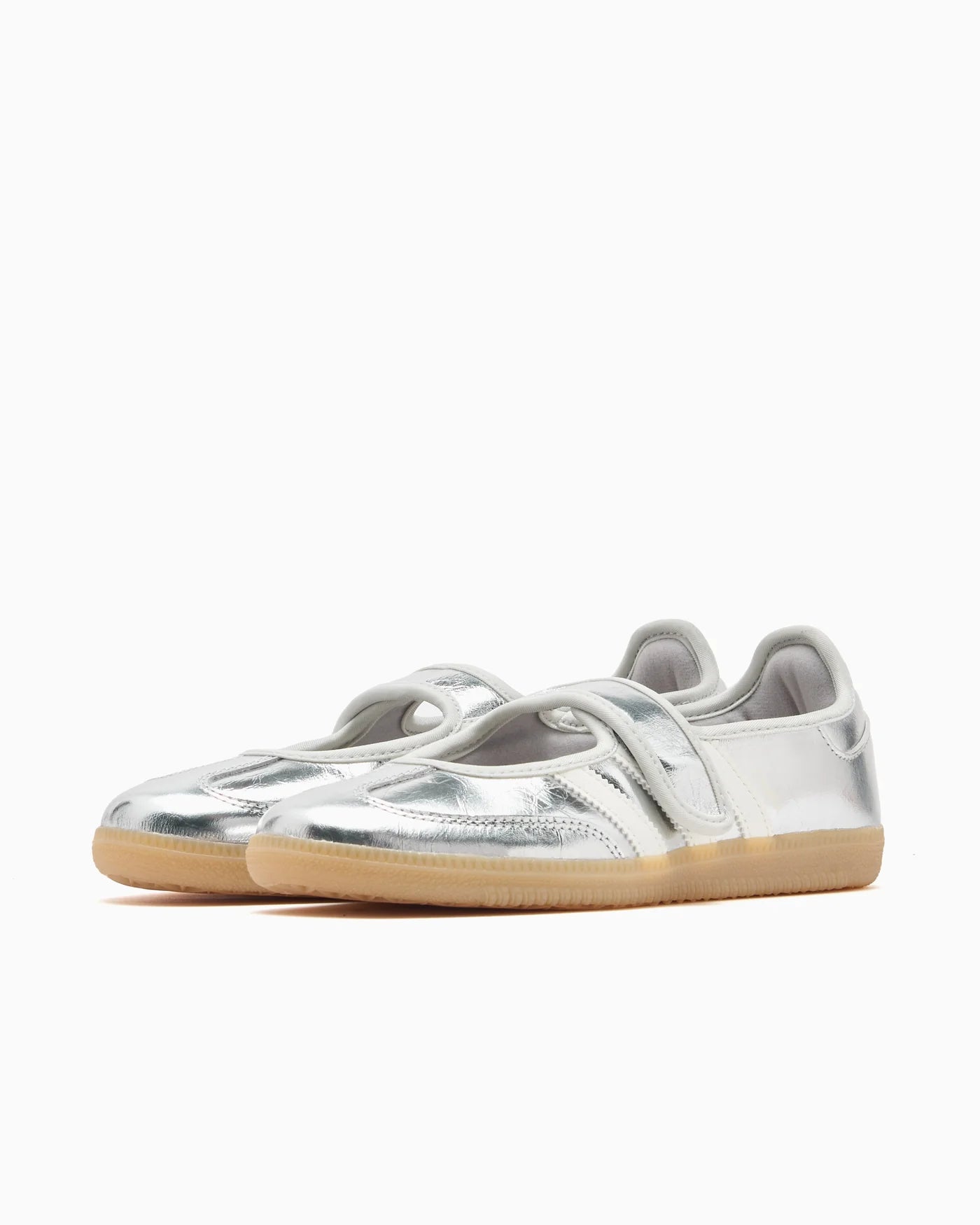 Adidas Samba Jane Silver Metallic Off White (Women's)