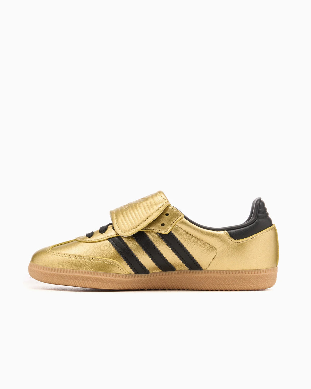 adidas Samba LT Gold Metallic Black Gum (Women's)