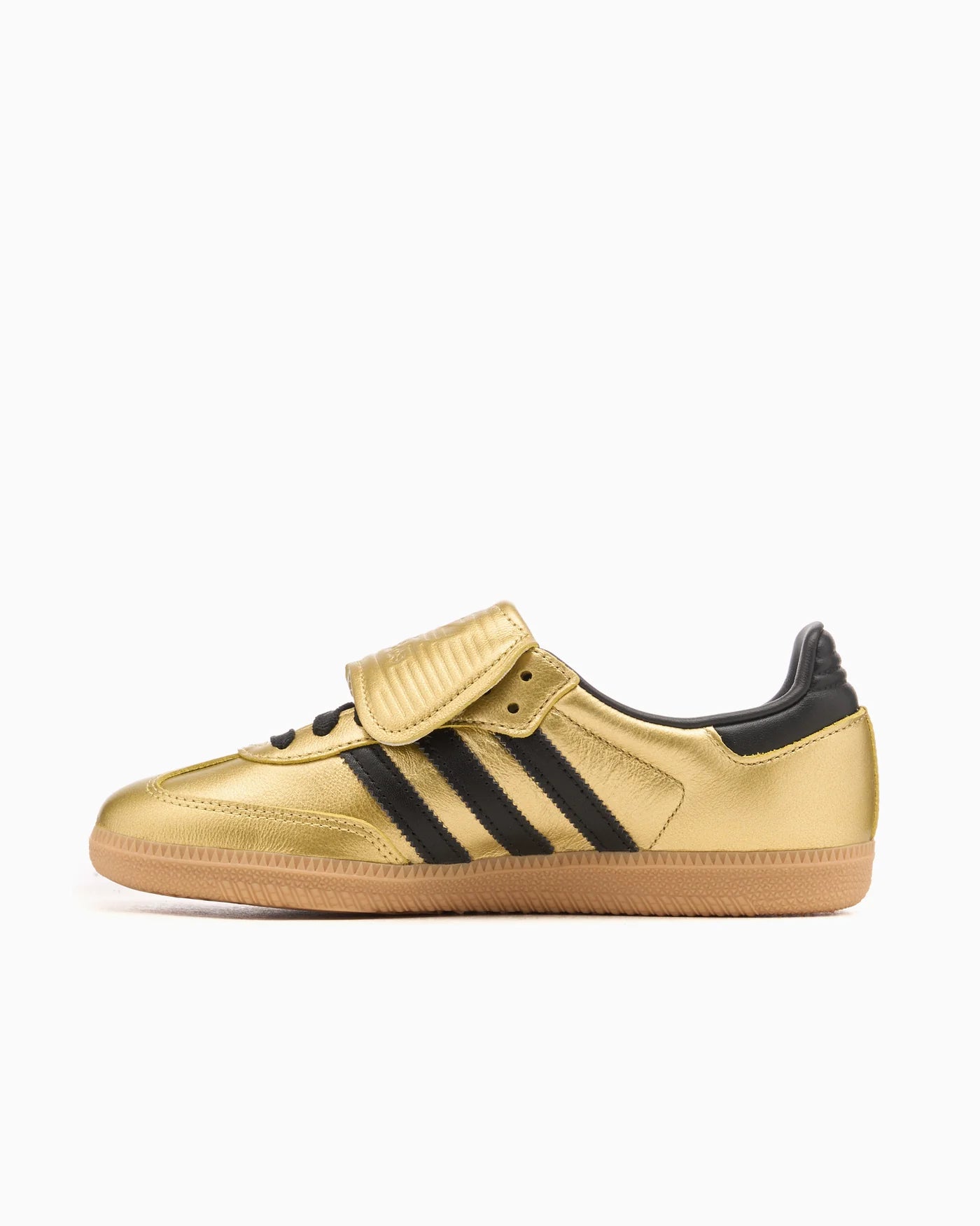 adidas Samba LT Gold Metallic Black Gum (Women's)