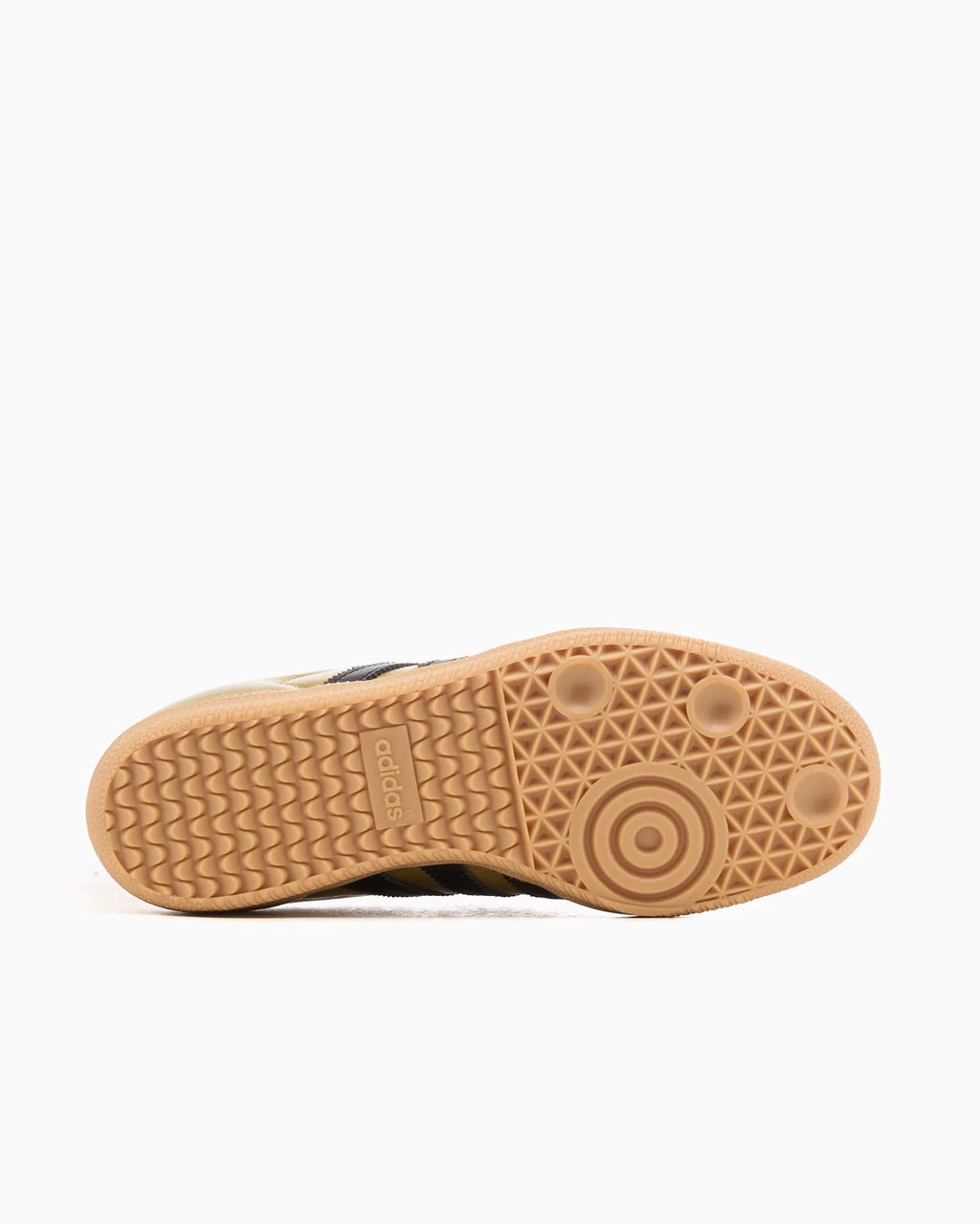 adidas Samba LT Gold Metallic Black Gum (Women's)