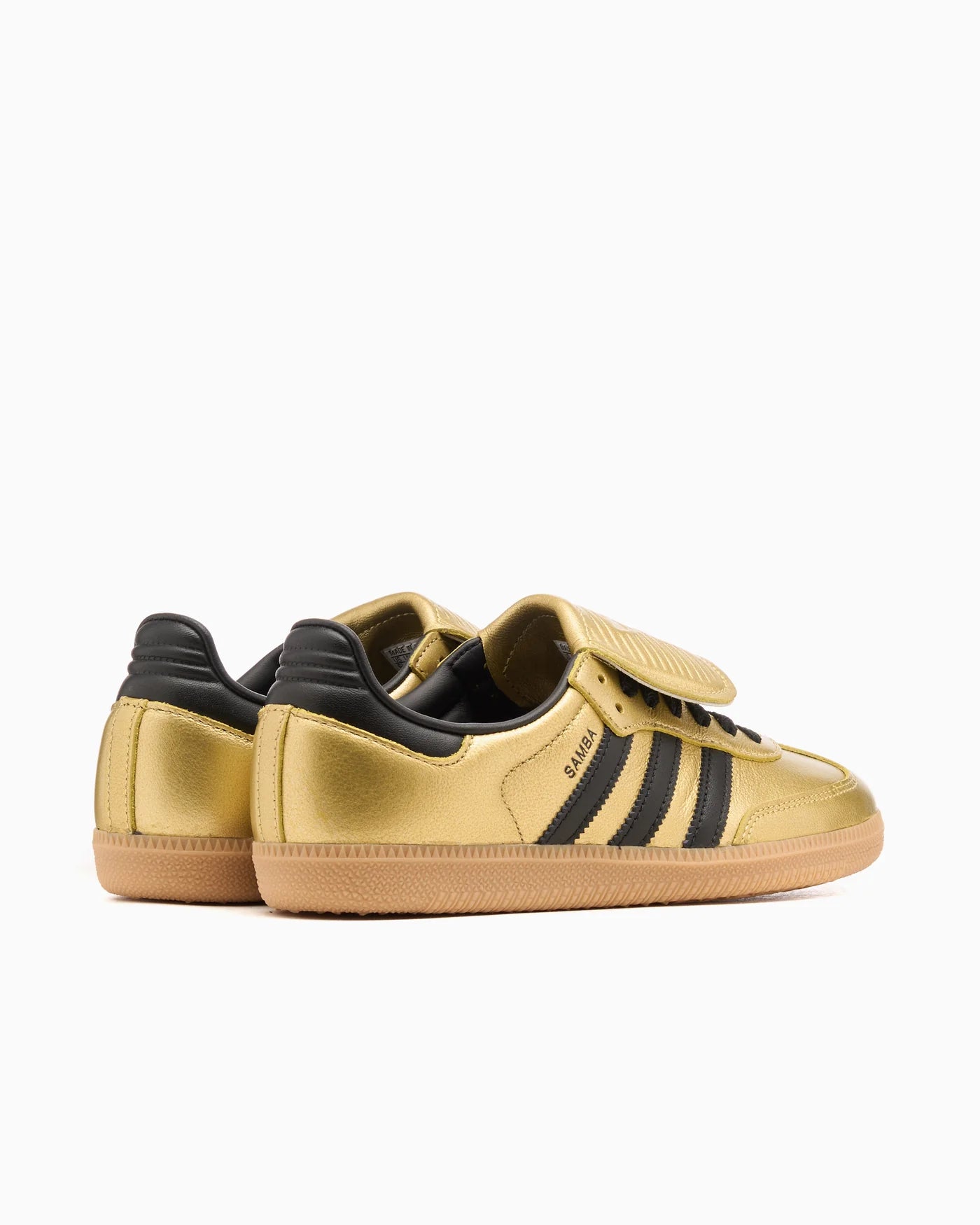 adidas Samba LT Gold Metallic Black Gum (Women's)