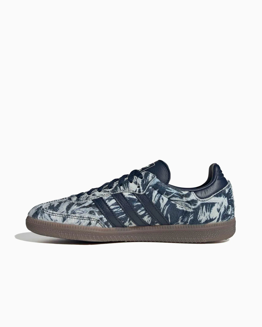 Adidas Samba OG Pony Hair Night Indigo Off White Feminino