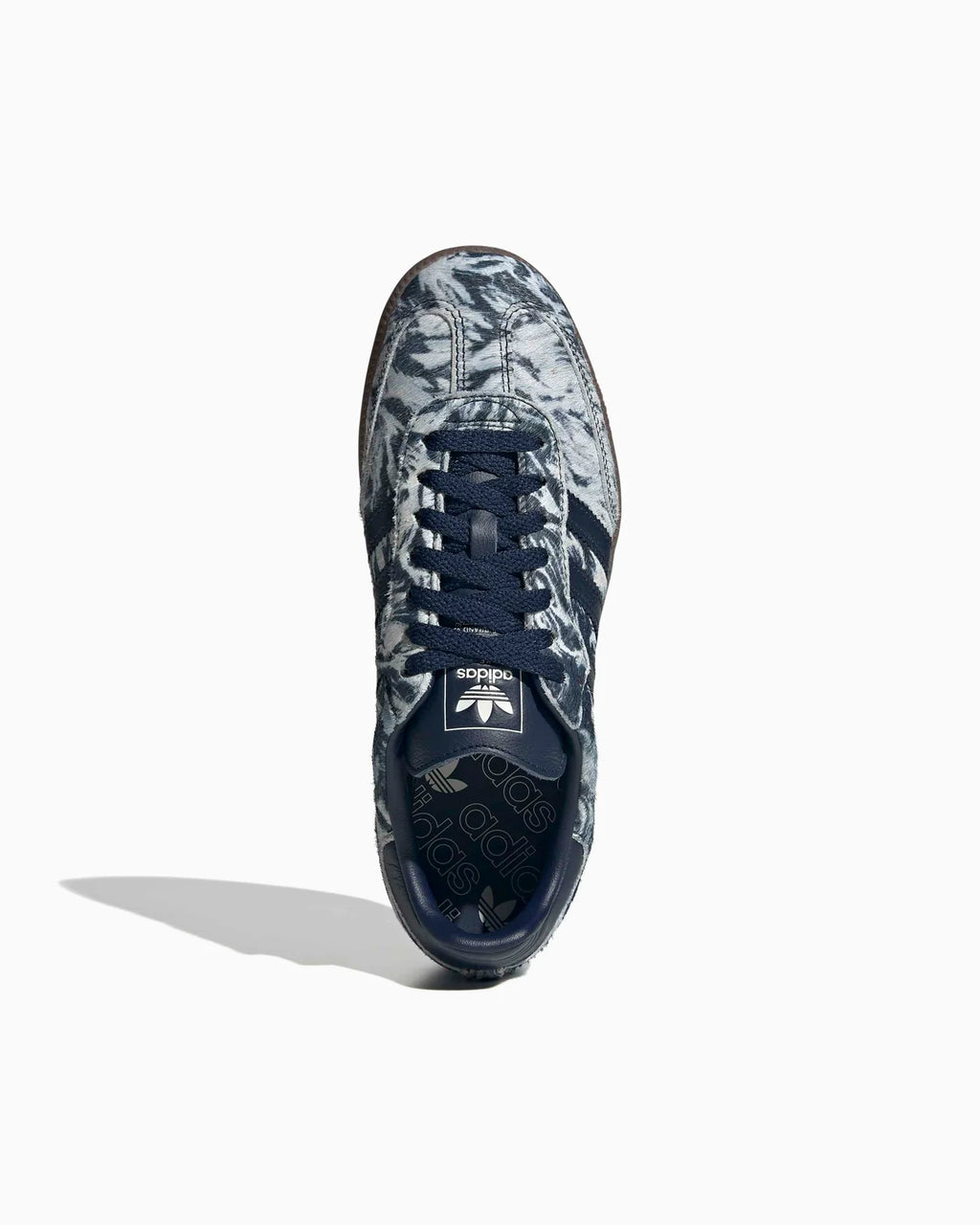 Adidas Samba OG Pony Hair Night Indigo Off White Feminino