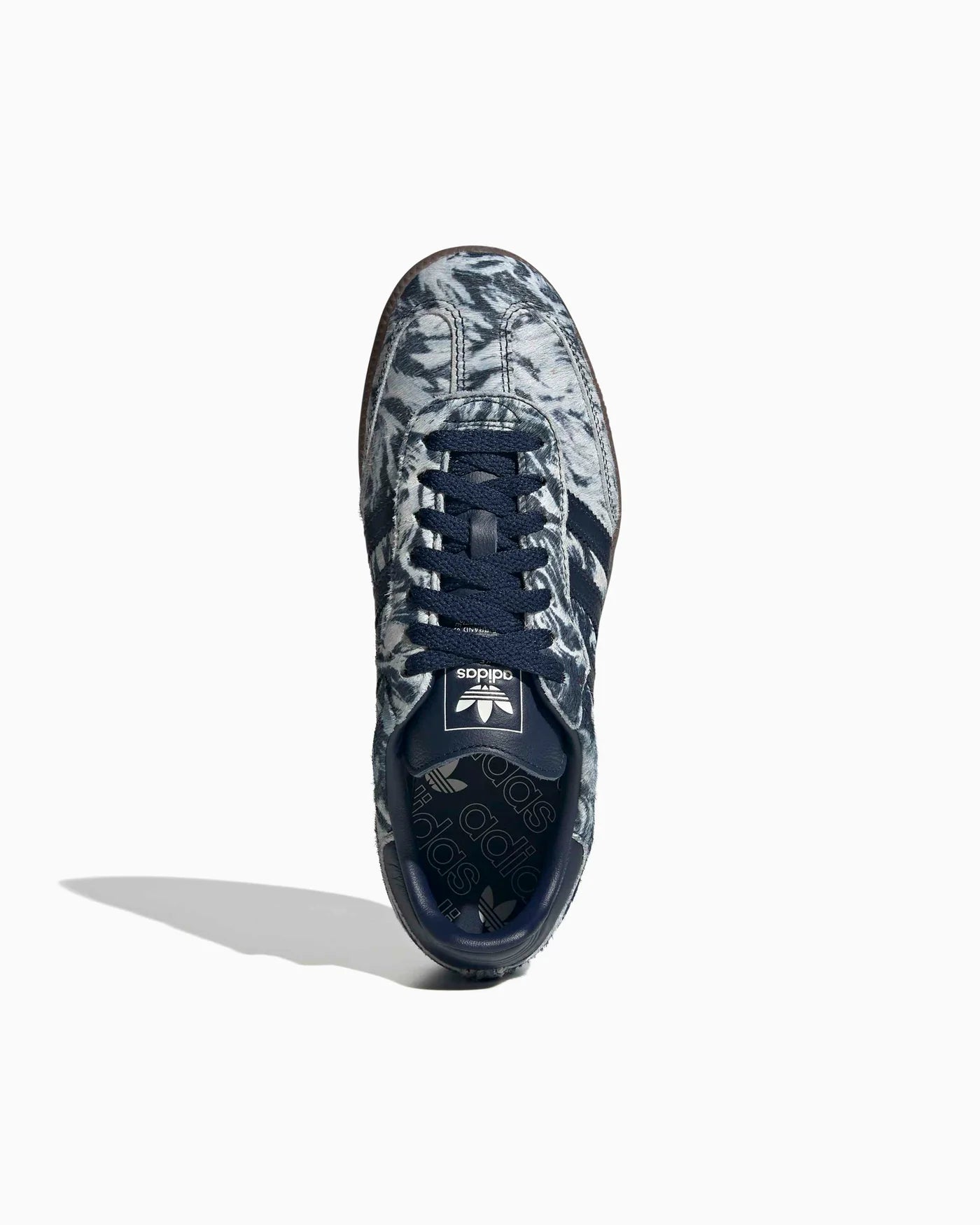 Adidas Samba OG Pony Hair Night Indigo Off White Feminino