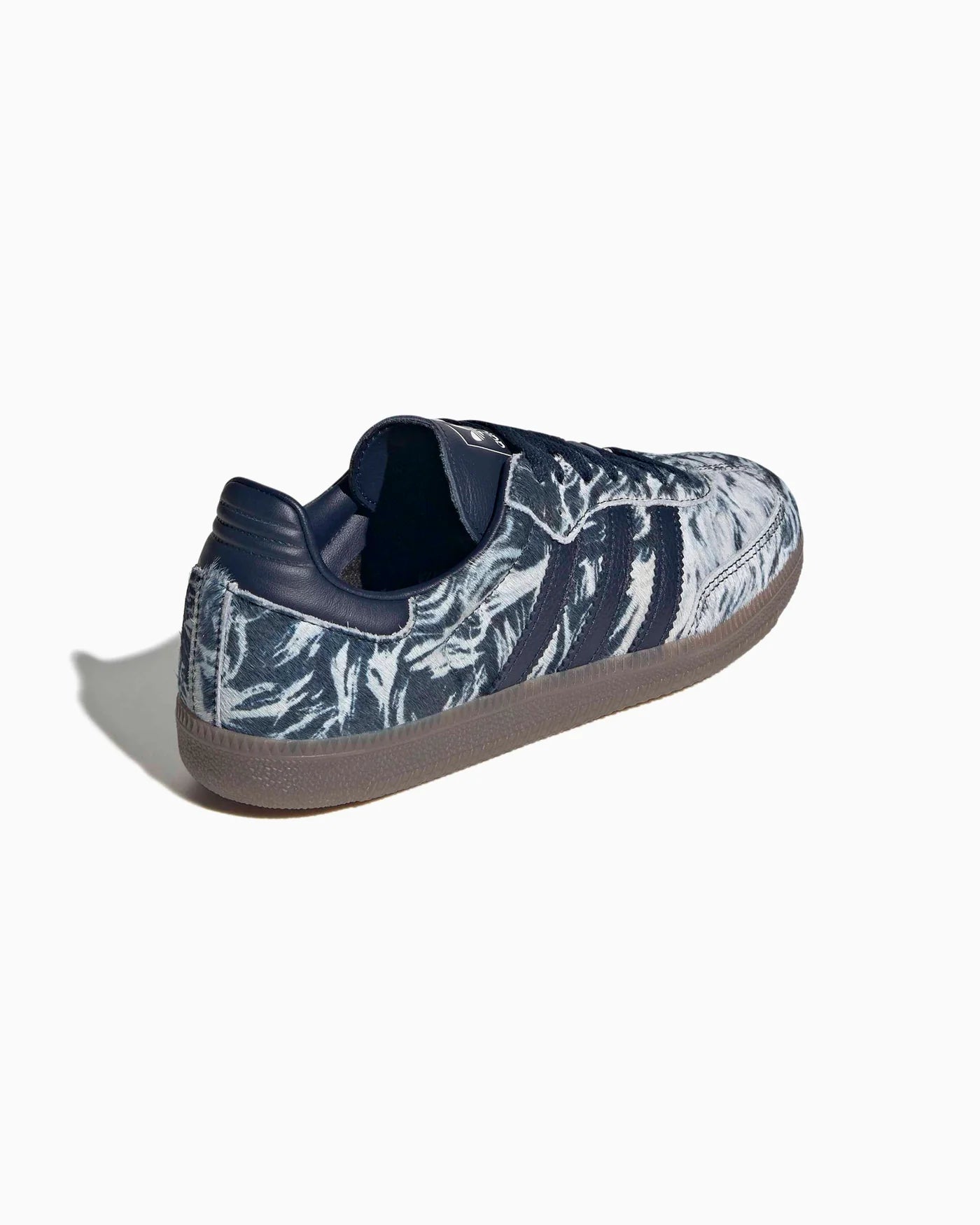 Adidas Samba OG Pony Hair Night Indigo Off White Feminino