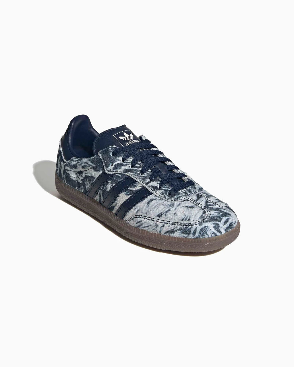 Adidas Samba OG Pony Hair Night Indigo Off White Feminino