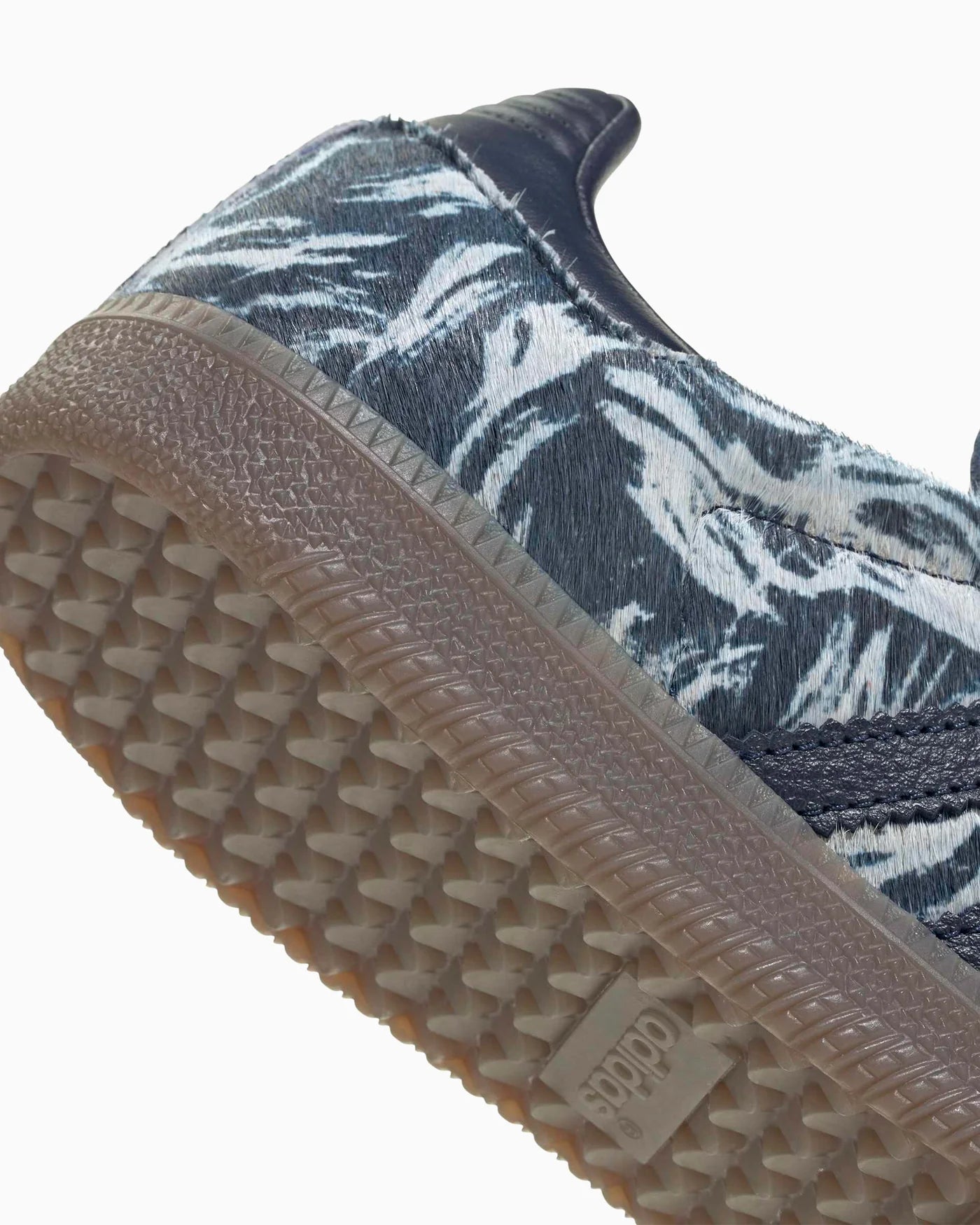Adidas Samba OG Pony Hair Night Indigo Off White Feminino