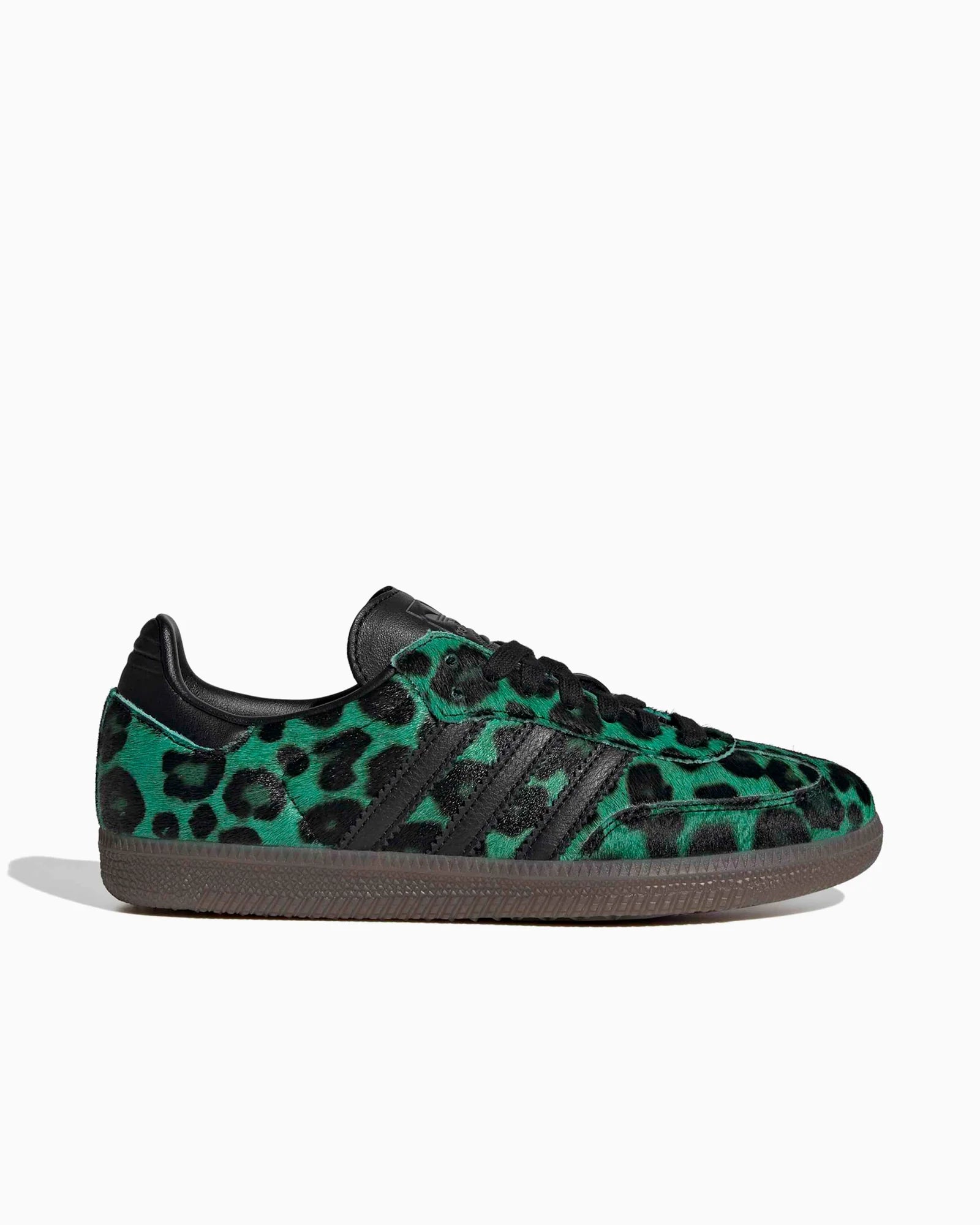 adidas Samba OG Leopard Semi Screaming Green (Women's)