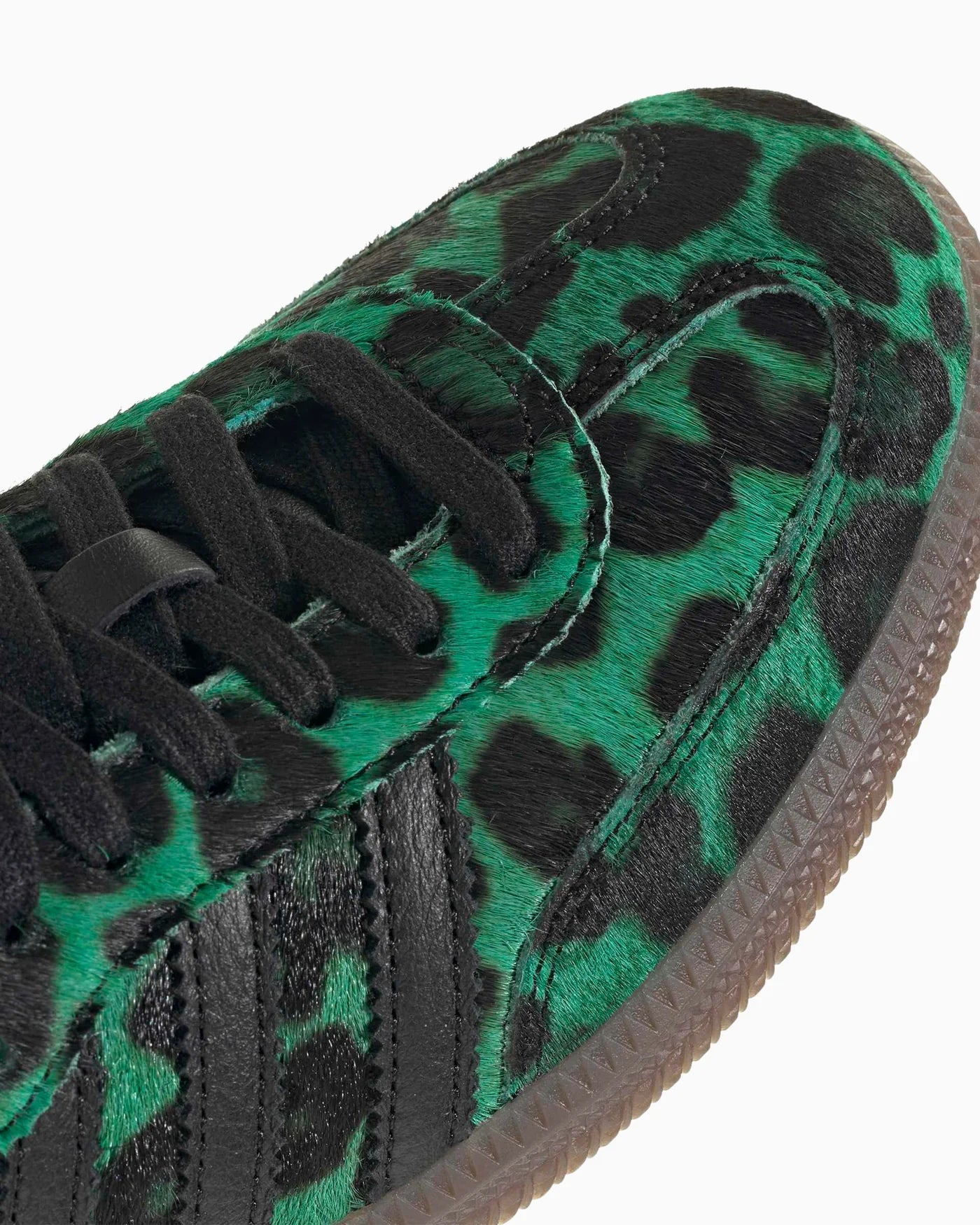 adidas Samba OG Leopard Semi Screaming Green (Women's)