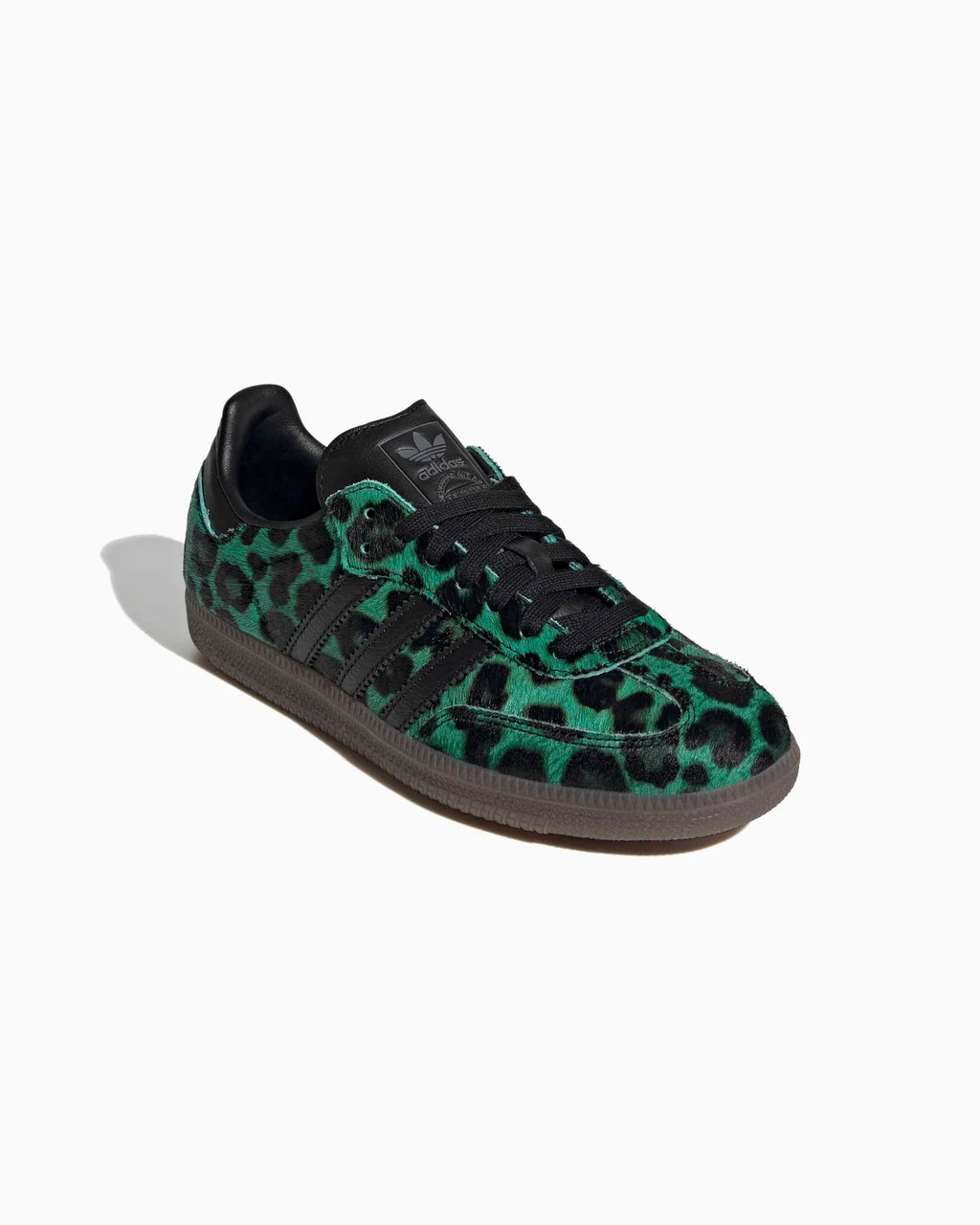 adidas Samba OG Leopard Semi Screaming Green (Women's)