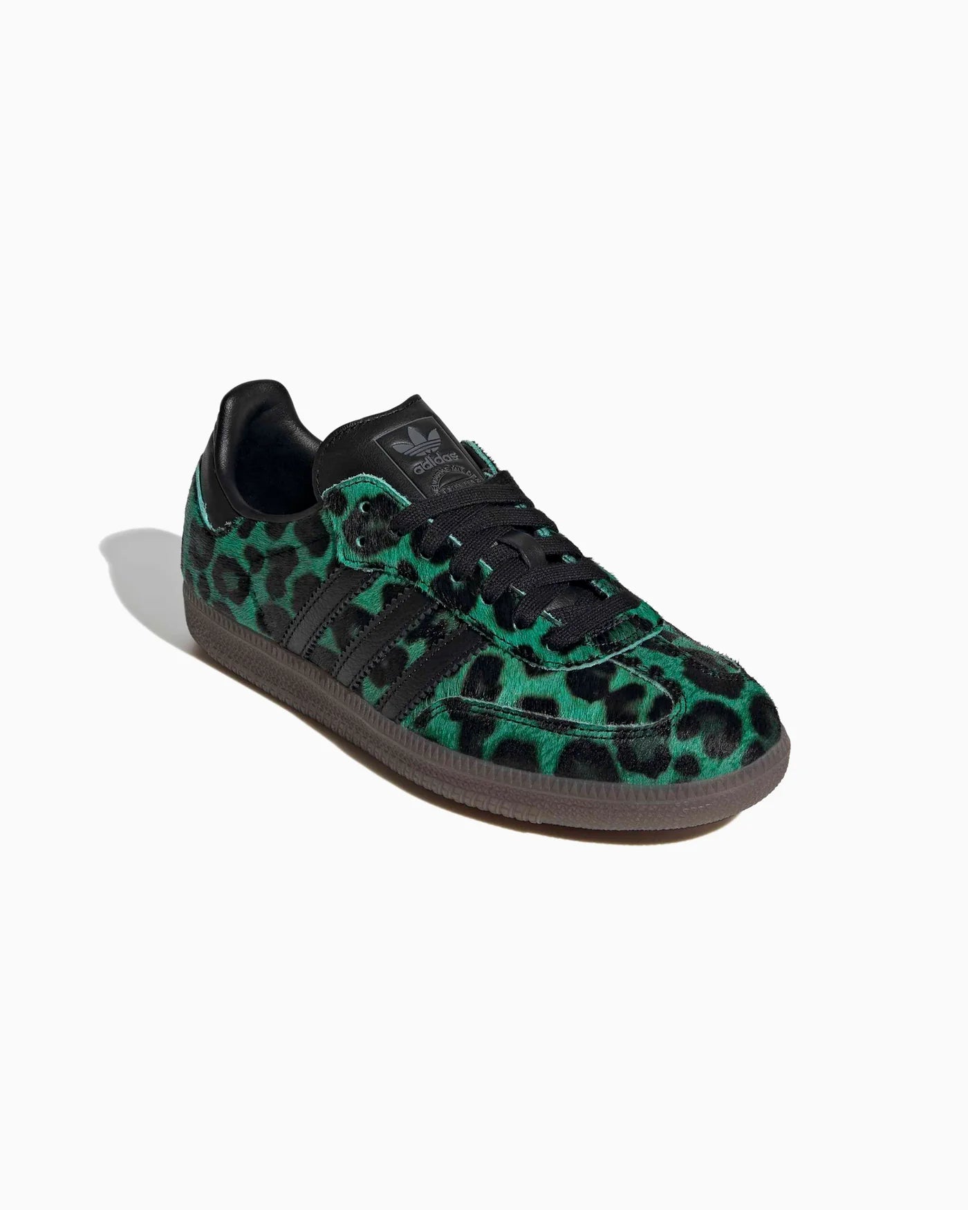 adidas Samba OG Leopard Semi Screaming Green (Women's)