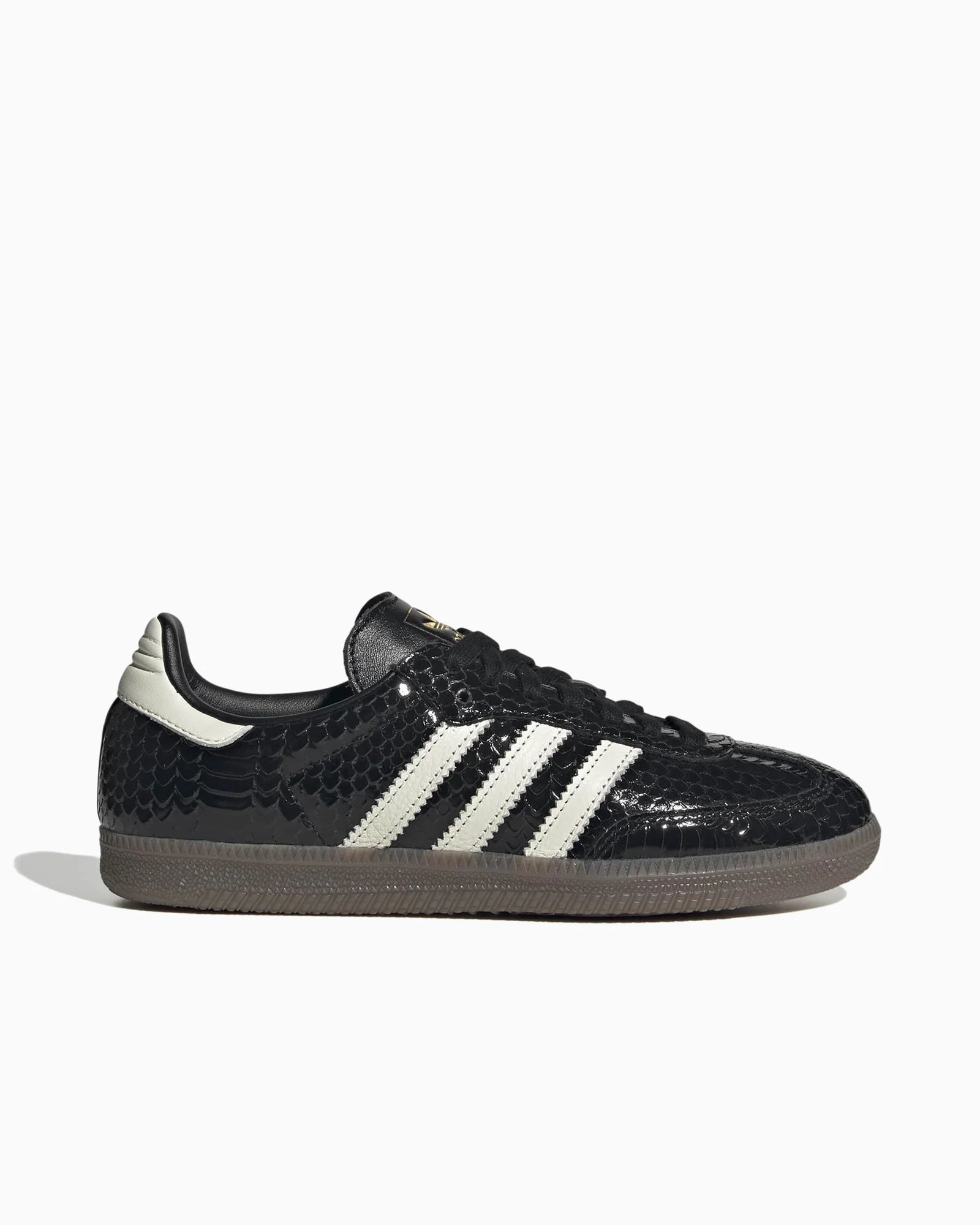 adidas Samba Patent Snakeskin Black Off White (Women's)