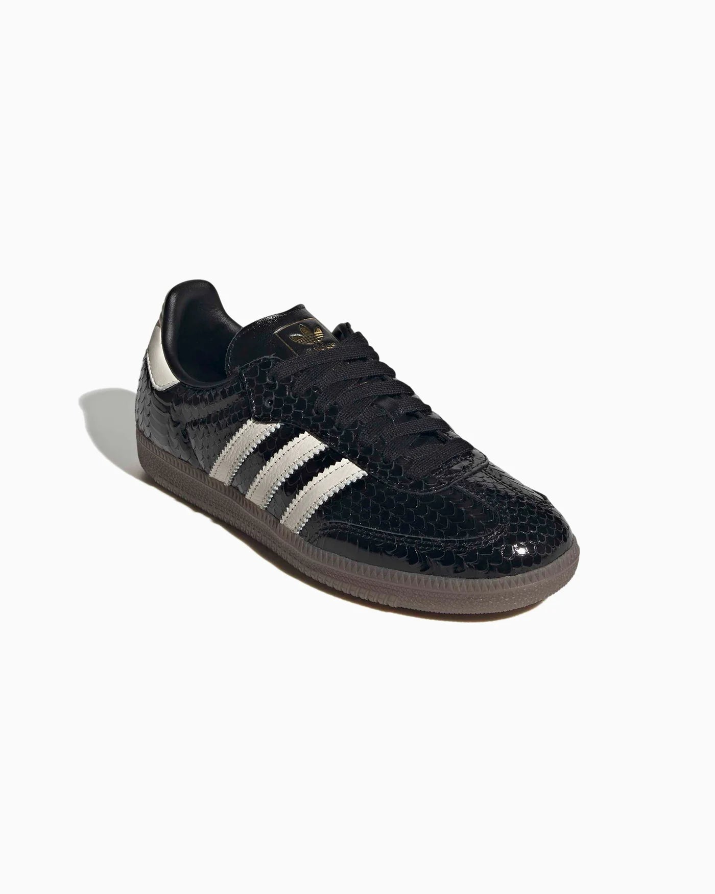 adidas Samba Patent Snakeskin Black Off White (Women's)