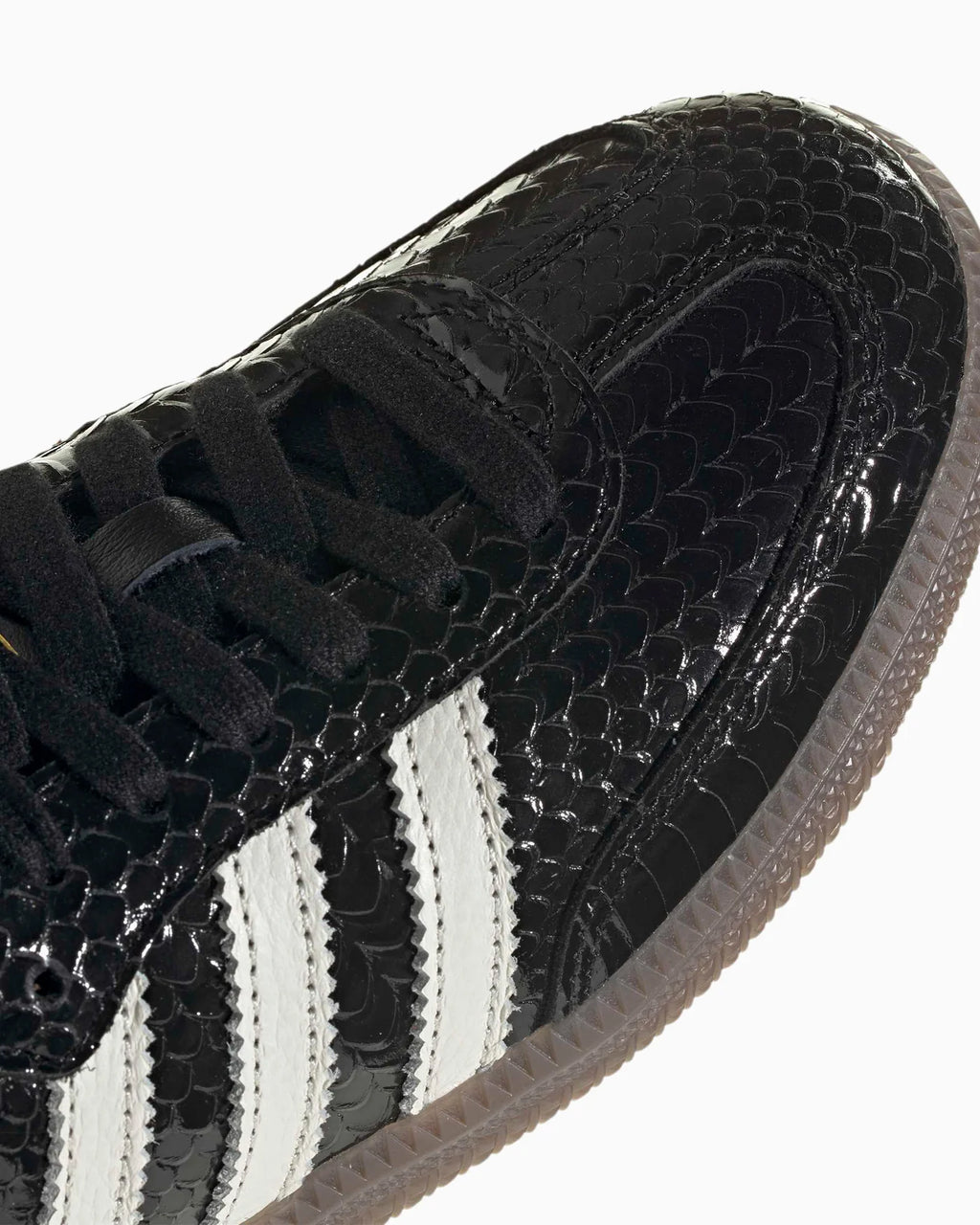 adidas Samba Patent Snakeskin Black Off White (Women's)