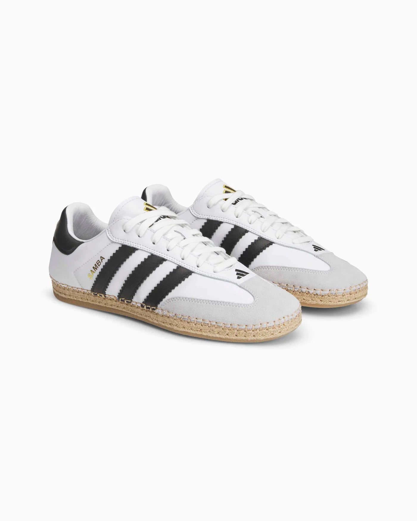 Adidas Samba Espadrille CLOT By Edison Chen White Black