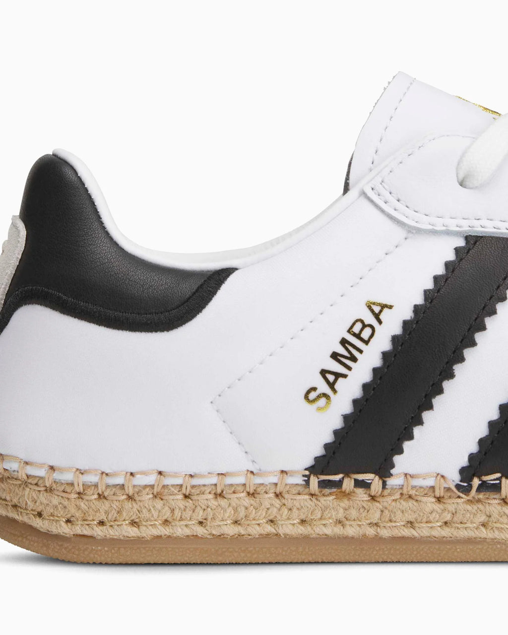Adidas Samba Espadrille CLOT By Edison Chen White Black