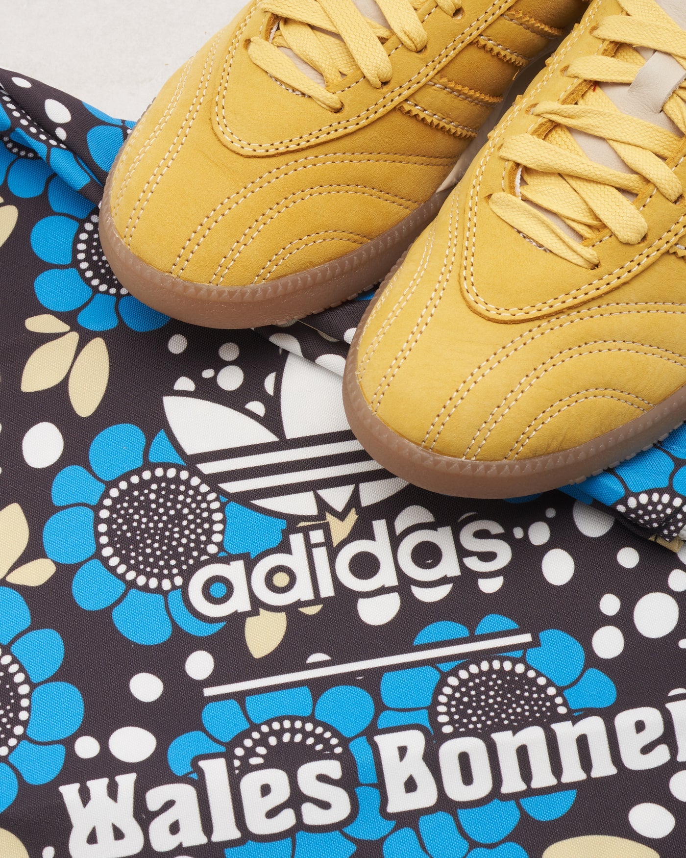 adidas Samba Millennium Wales Bonner Fade Gold Navy Croc