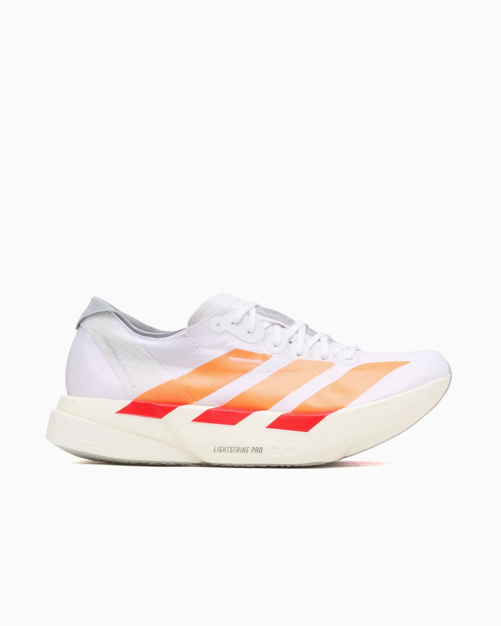 adidas Adizero Adios Pro 4 White Lucid Orange Red