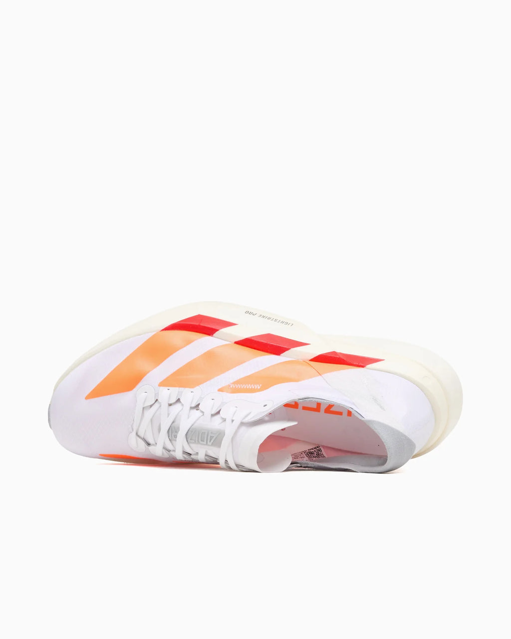 adidas Adizero Adios Pro 4 White Lucid Orange Red