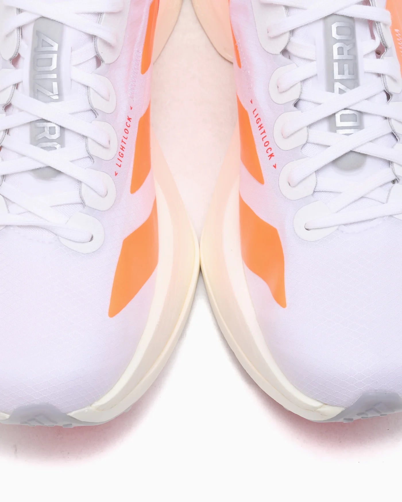 adidas Adizero Adios Pro 4 White Lucid Orange Red